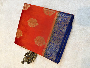 Pure Chiniya Banras Silk Antique Zari