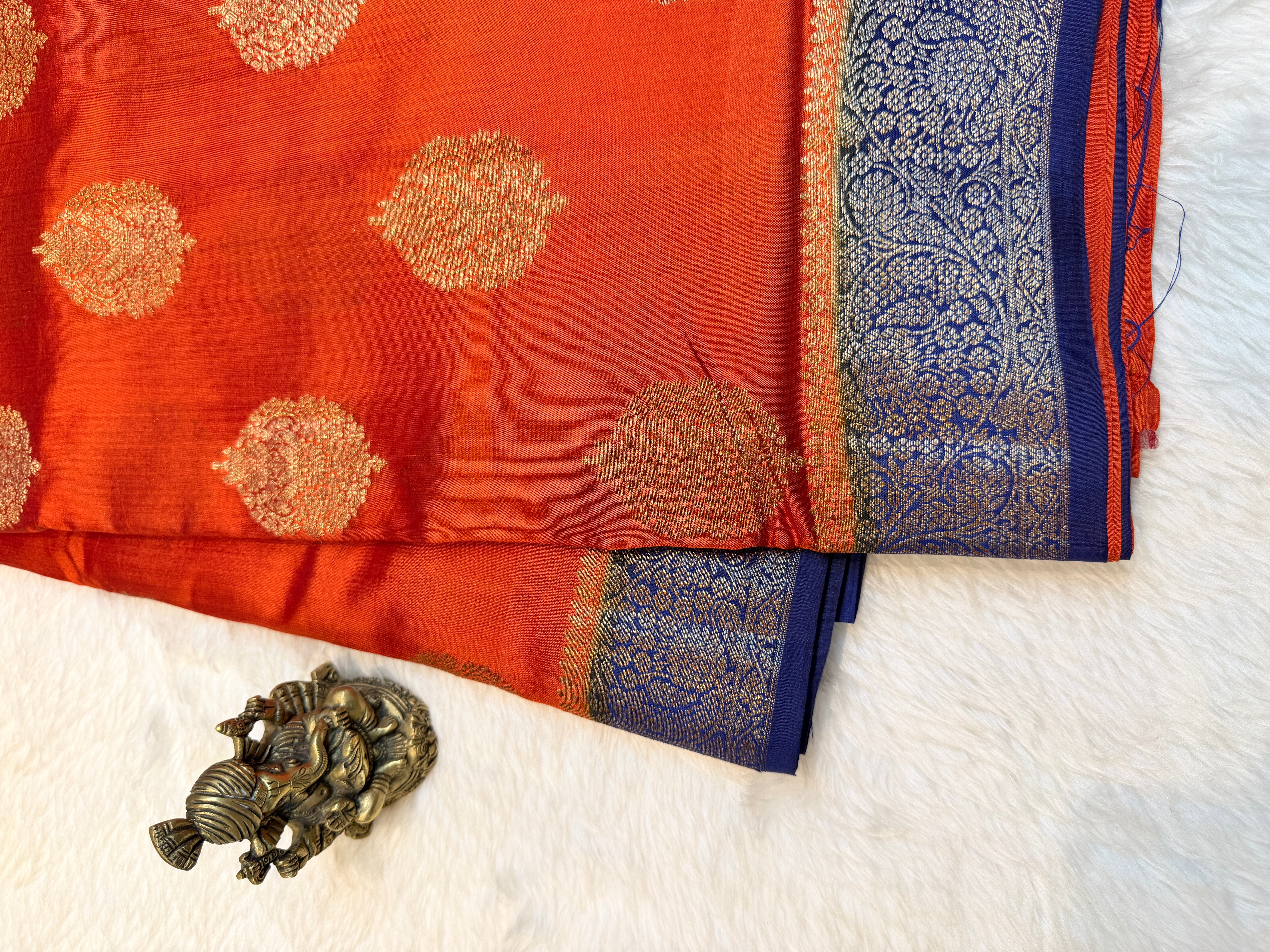 Pure Chiniya Banras Silk Antique Zari