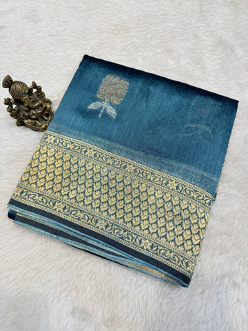 Tussar Banaras Silk