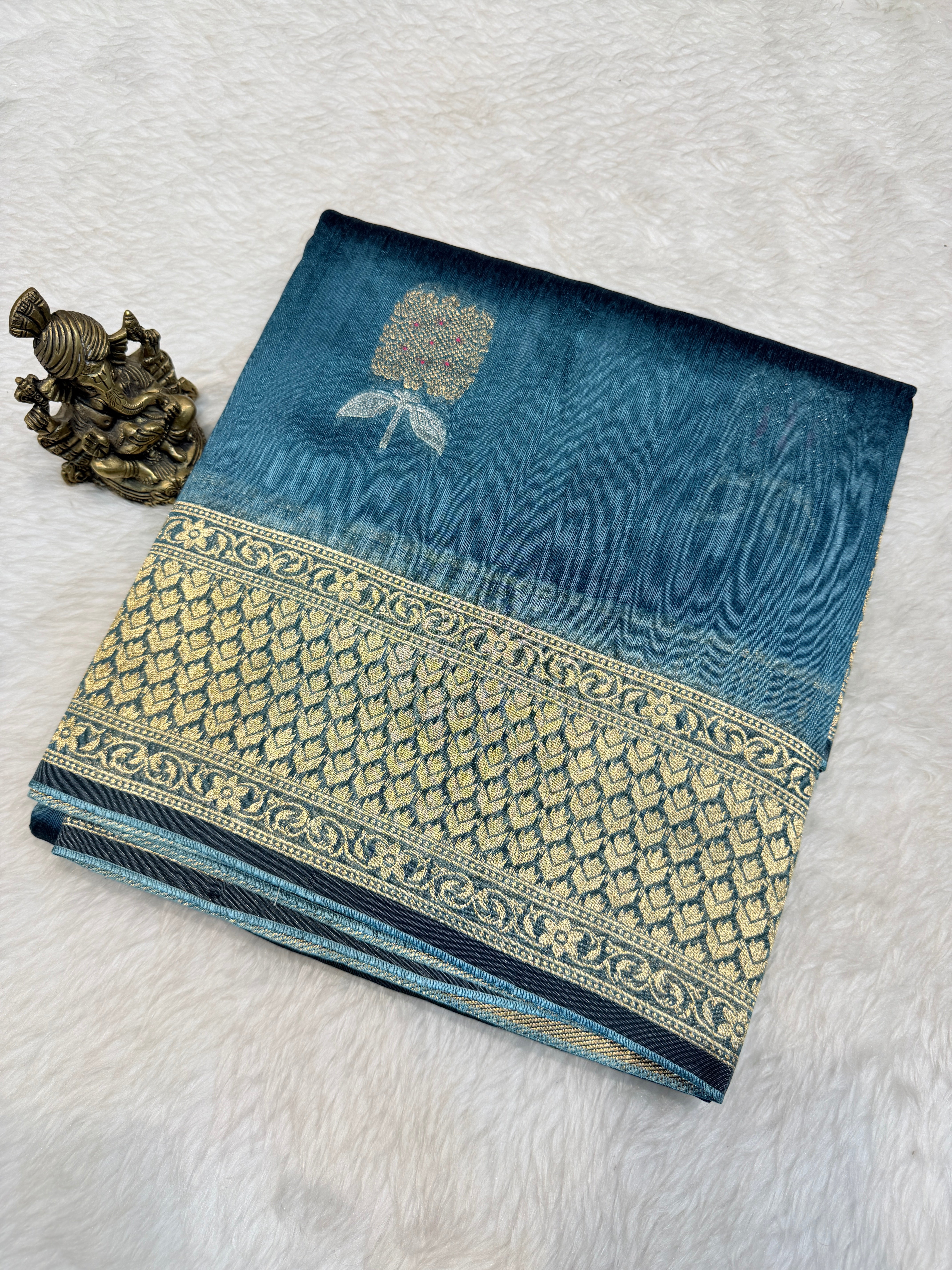 Tussar Banaras Silk