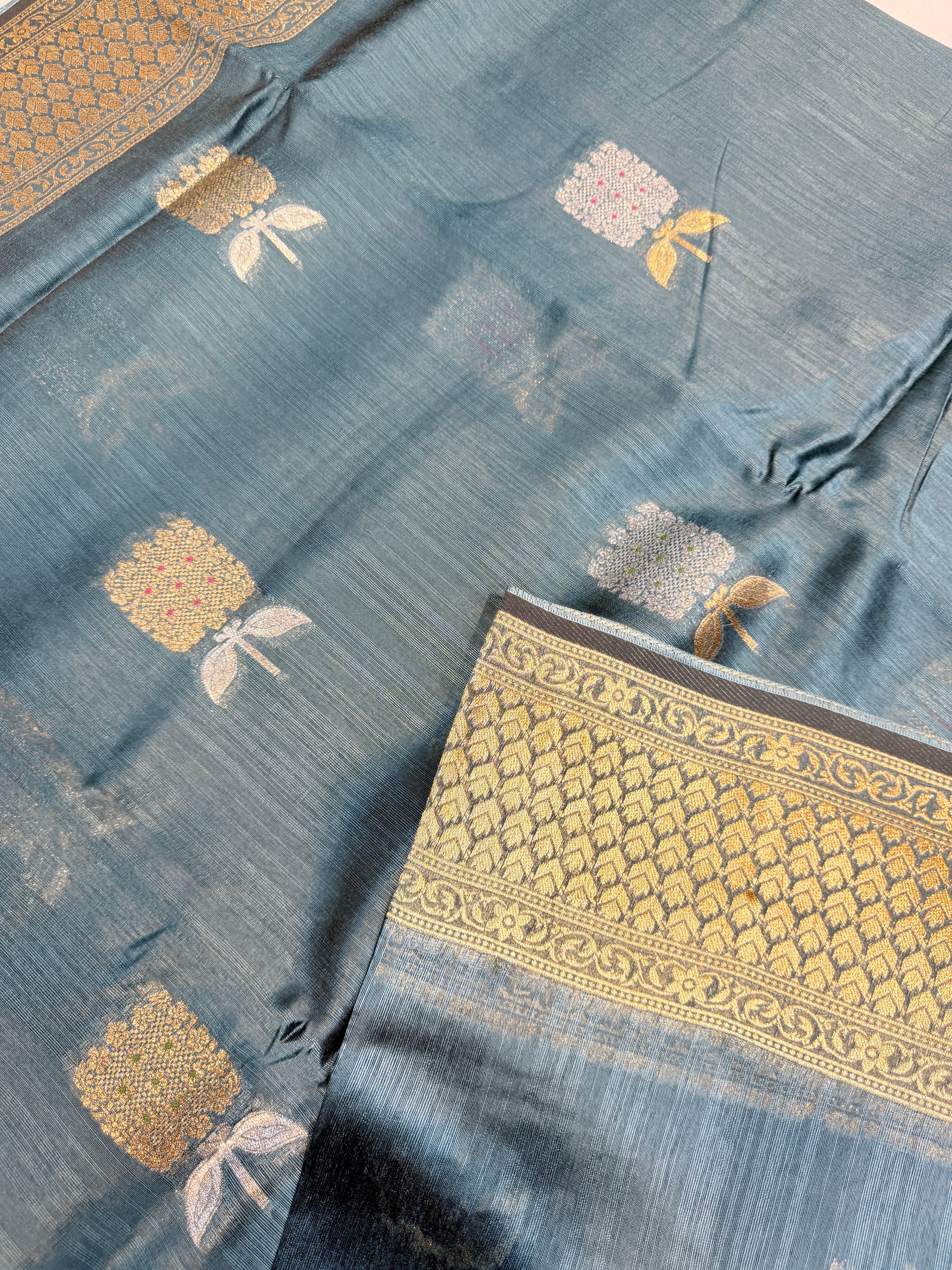 Tussar Banaras Silk