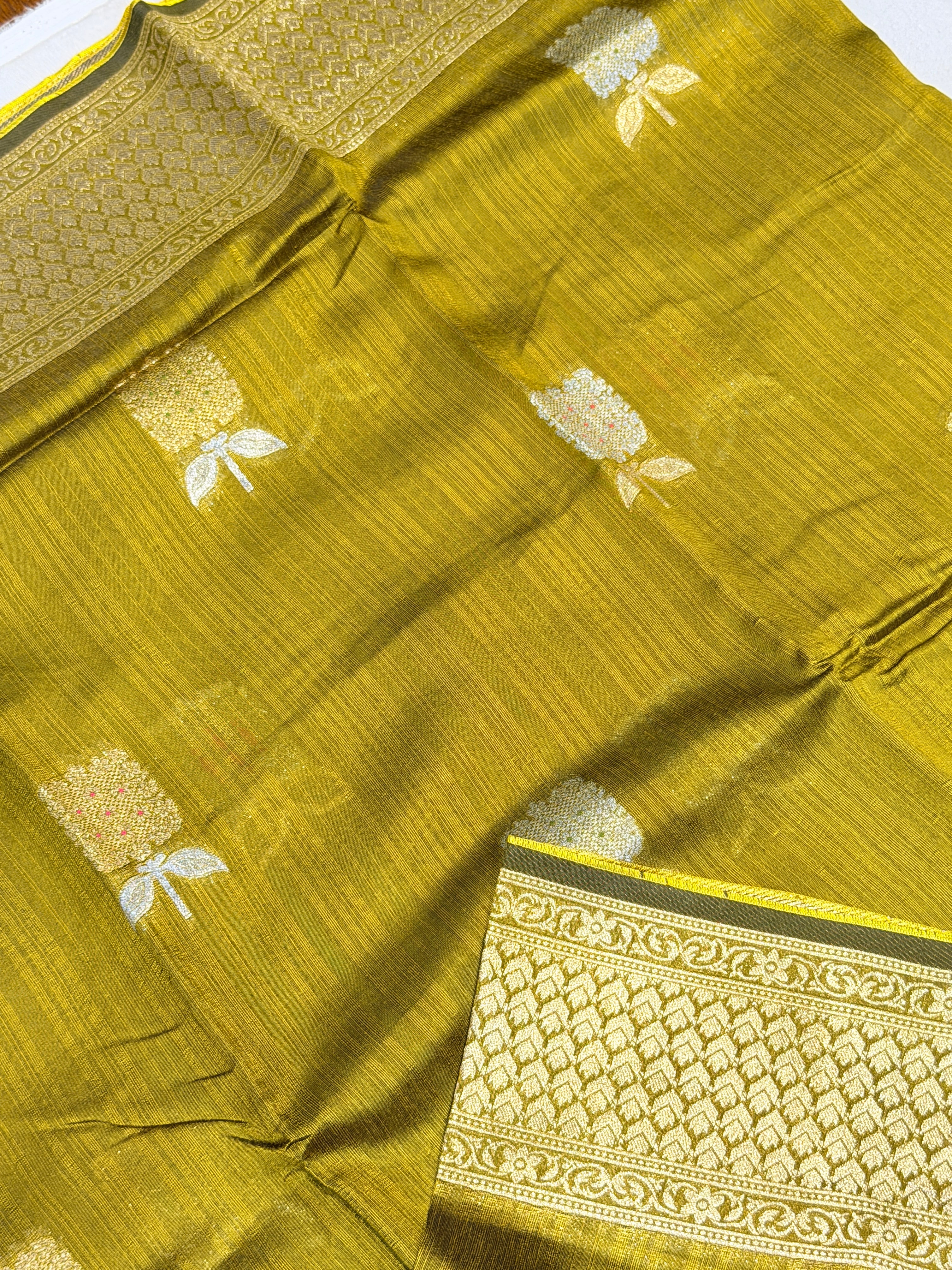 Tussar Banaras Silk