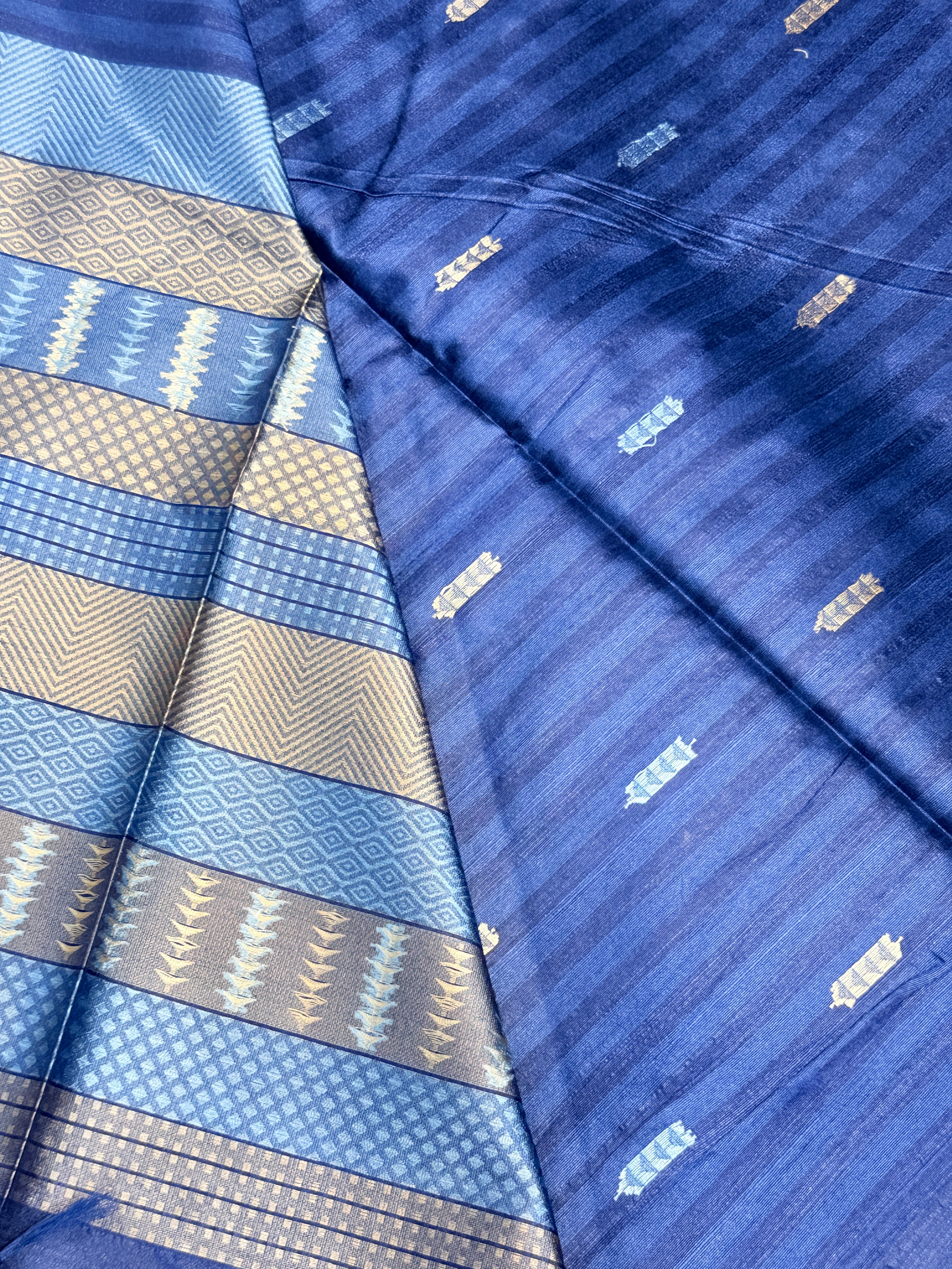 Semi Tussar  Silk