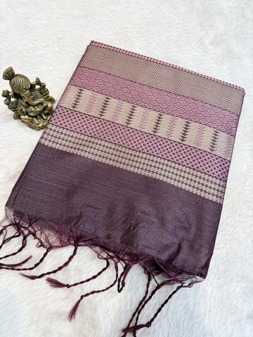 Semi Tussar  Silk