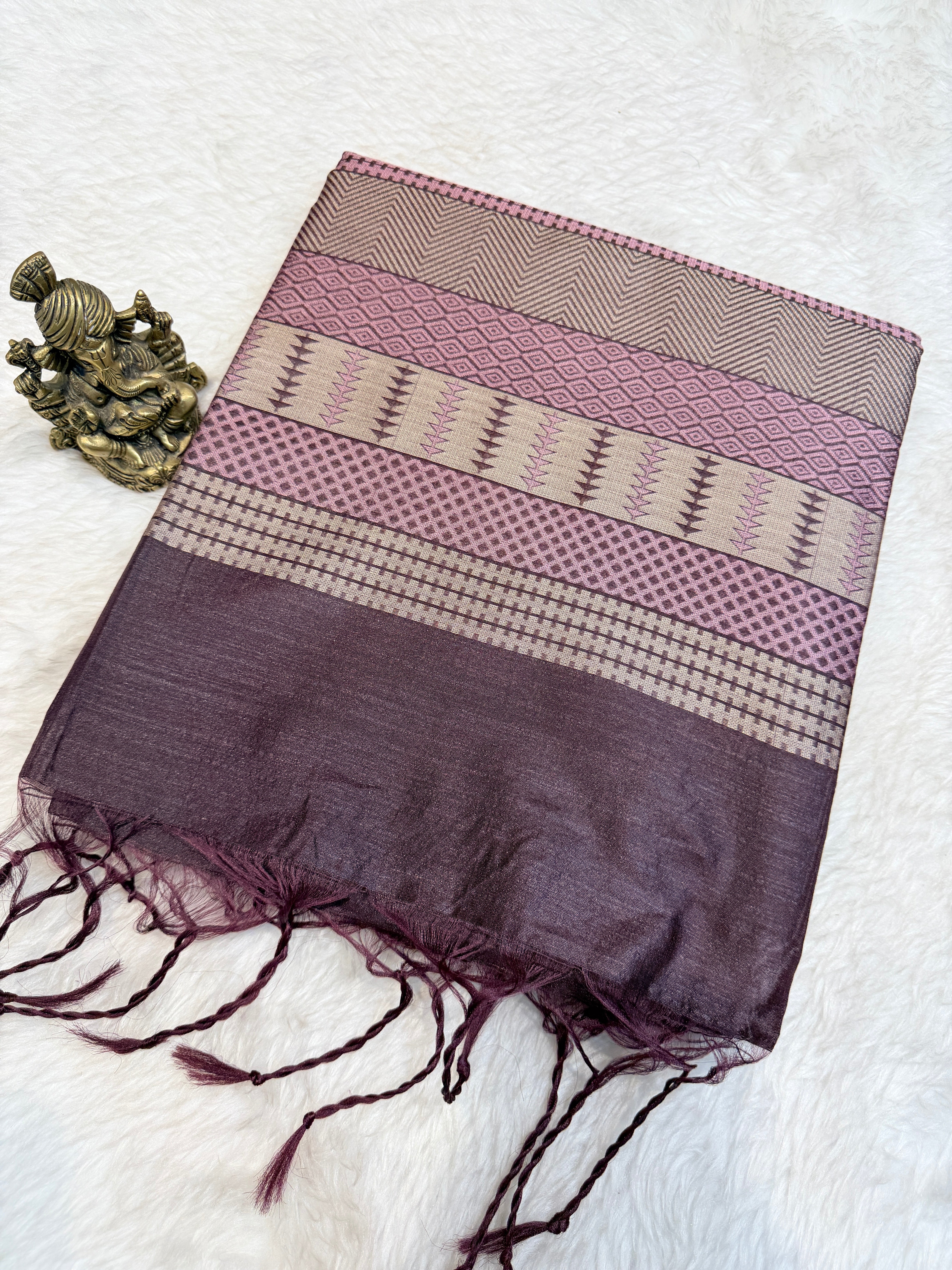 Semi Tussar  Silk