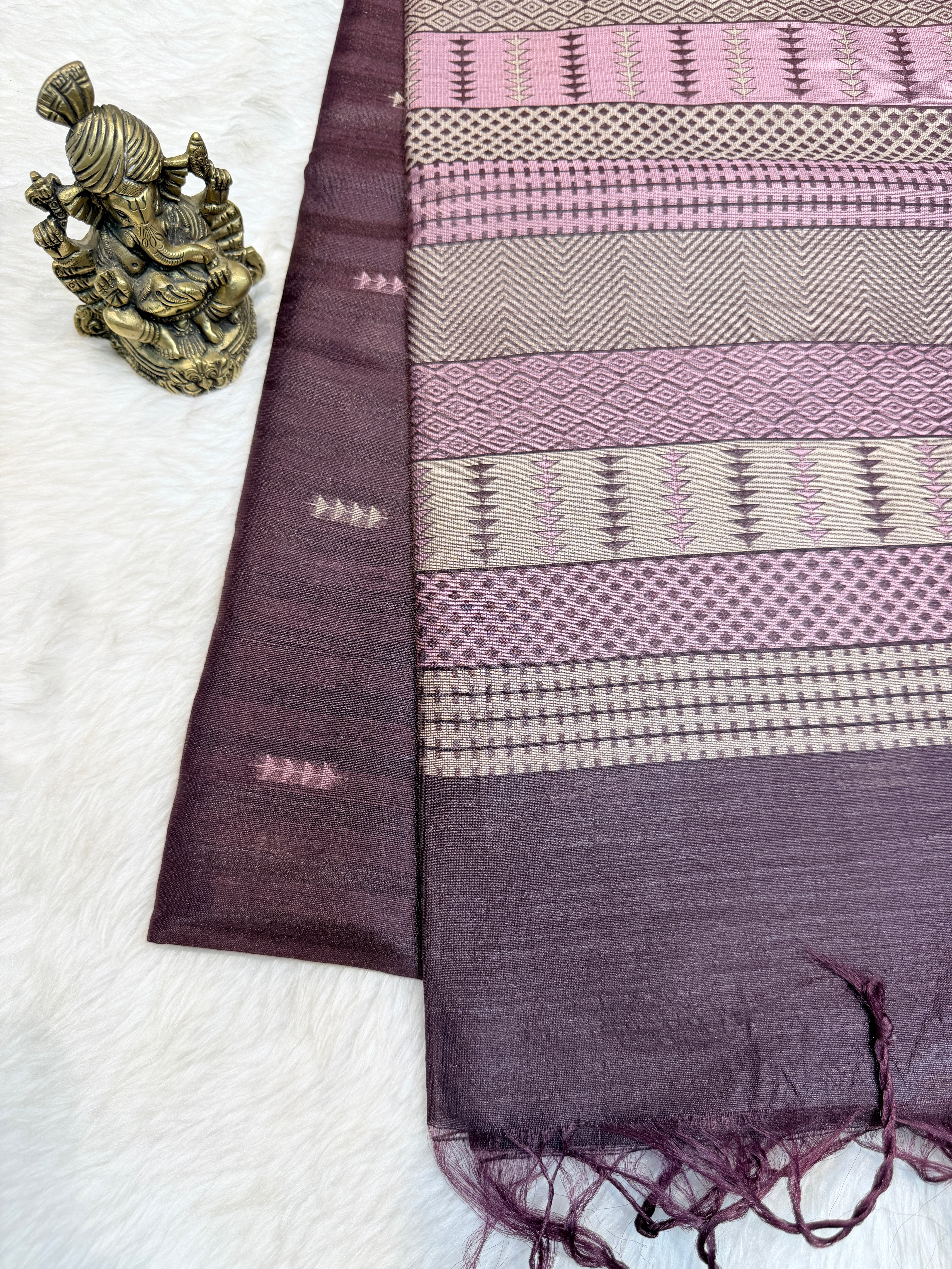Semi Tussar  Silk