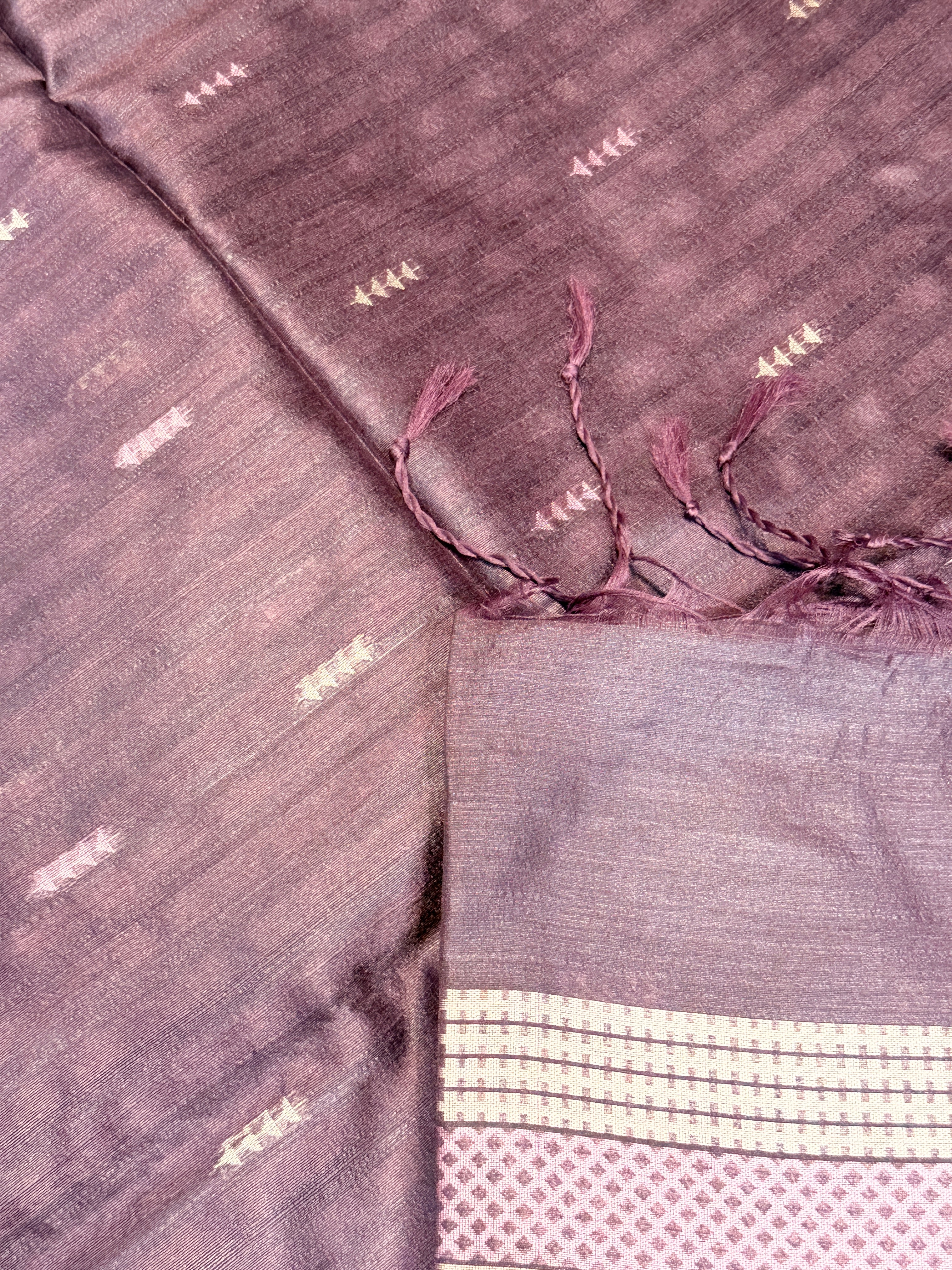 Semi Tussar  Silk