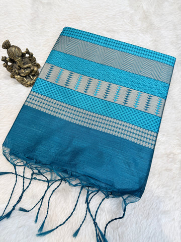 Semi Tussar  Silk