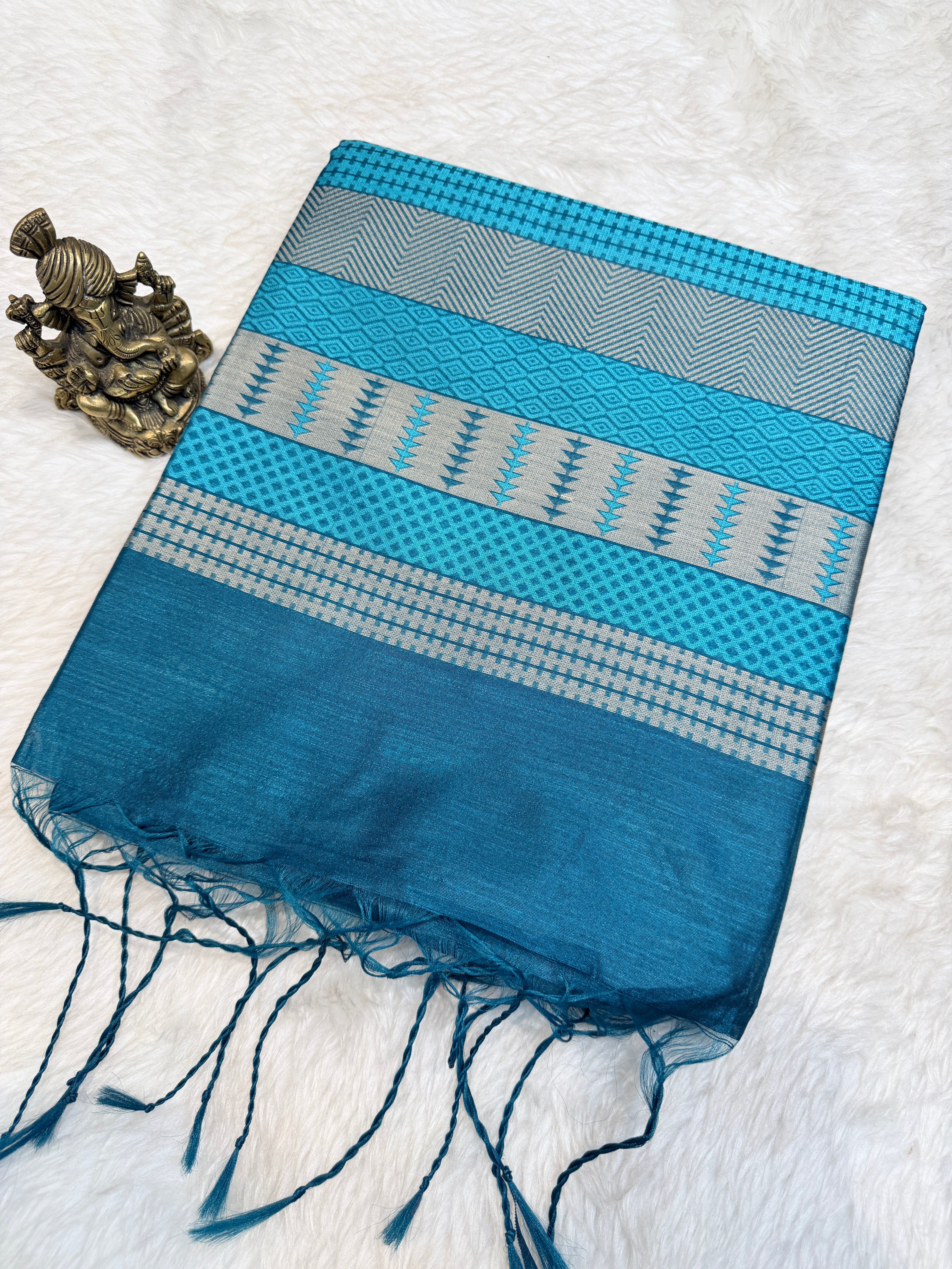 Semi Tussar  Silk
