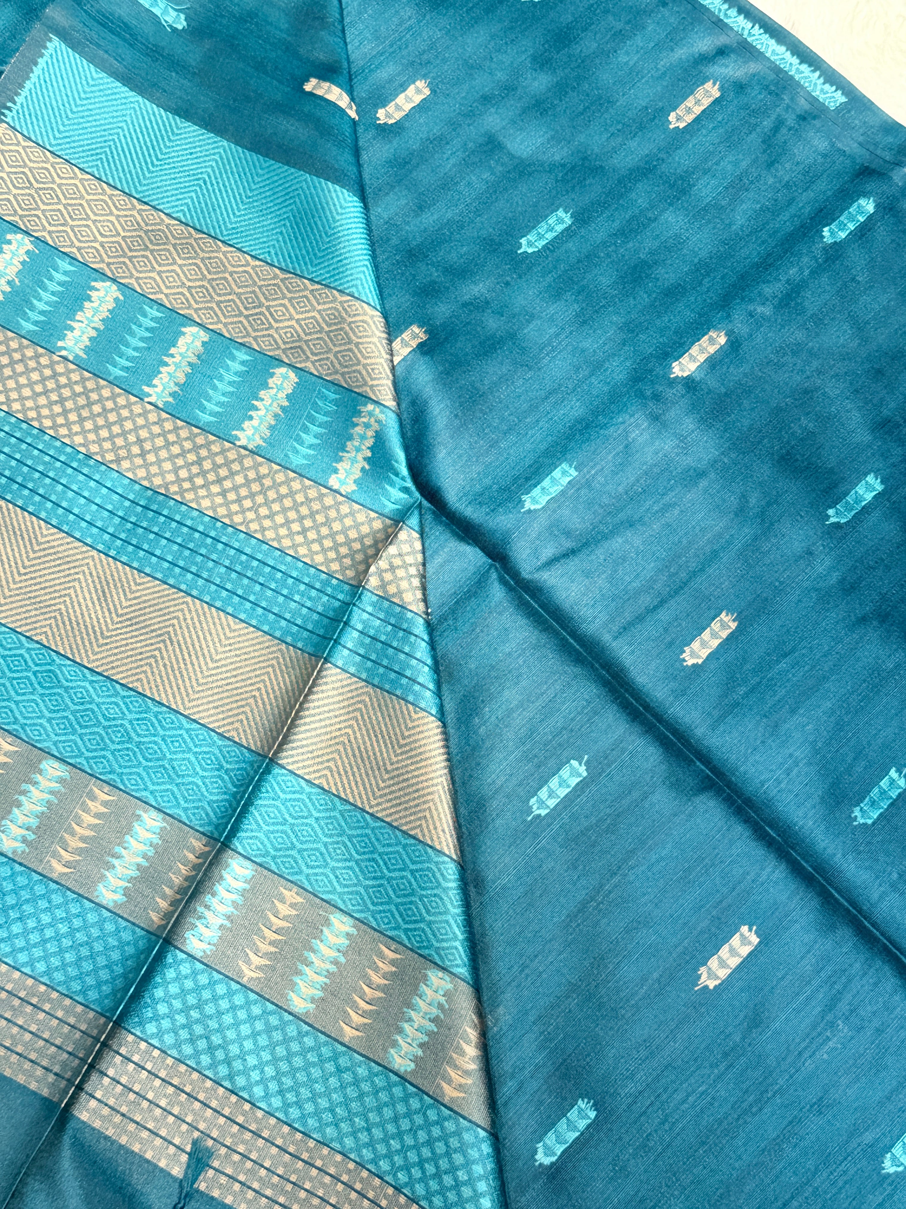 Semi Tussar  Silk