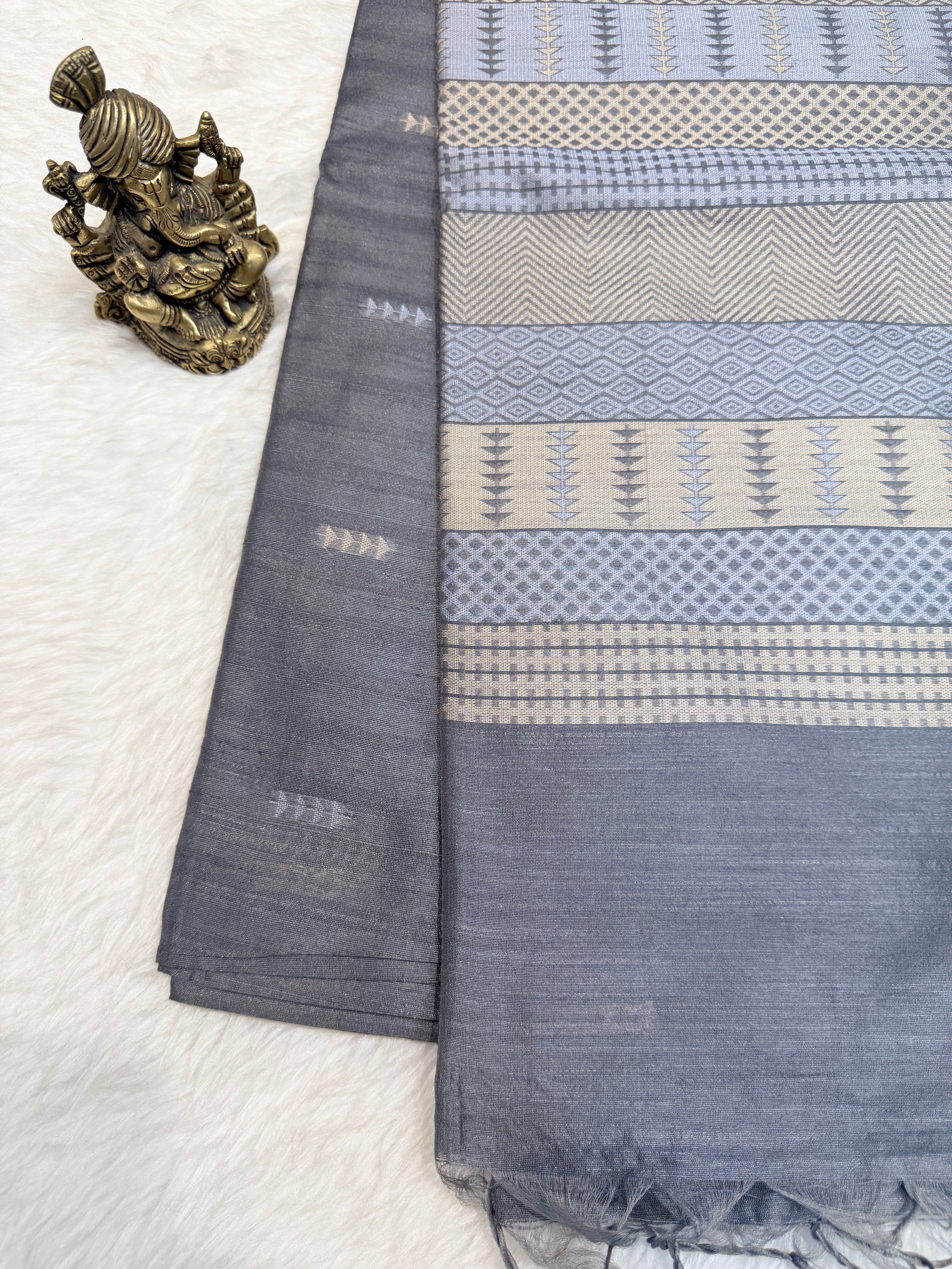 Semi Tussar  Silk