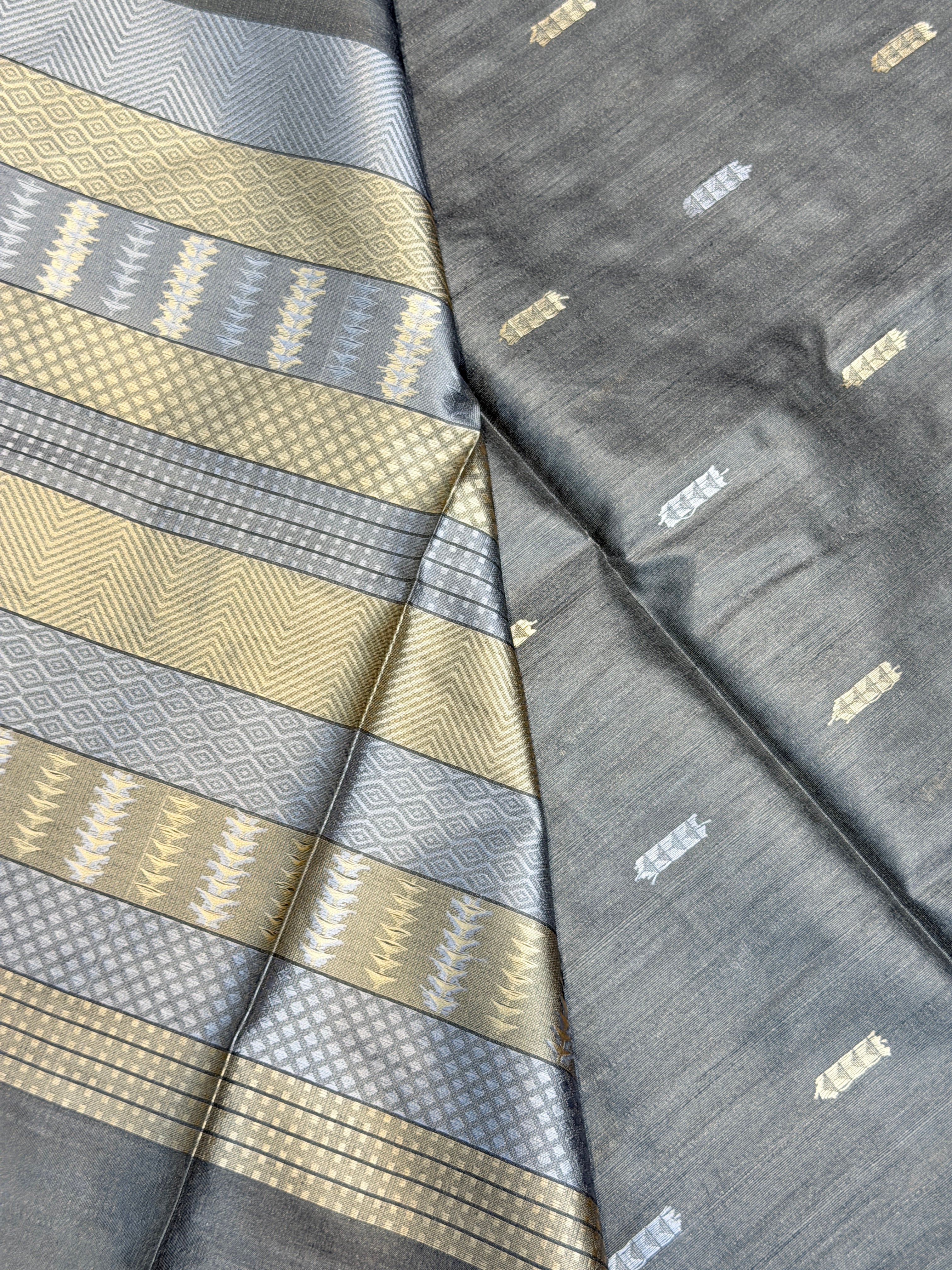 Semi Tussar  Silk