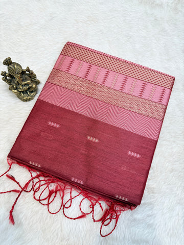 Semi Tussar  Silk