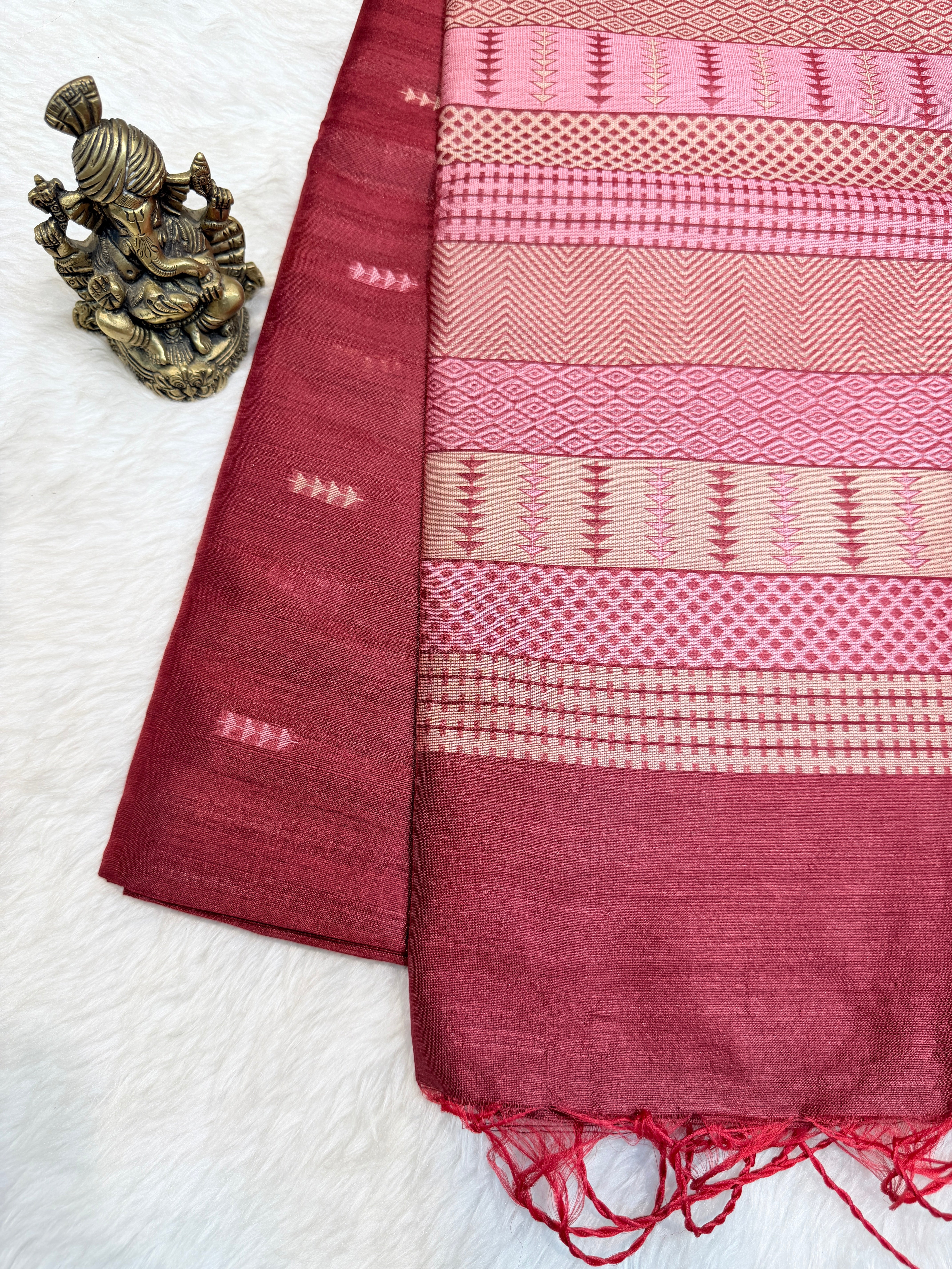 Semi Tussar  Silk