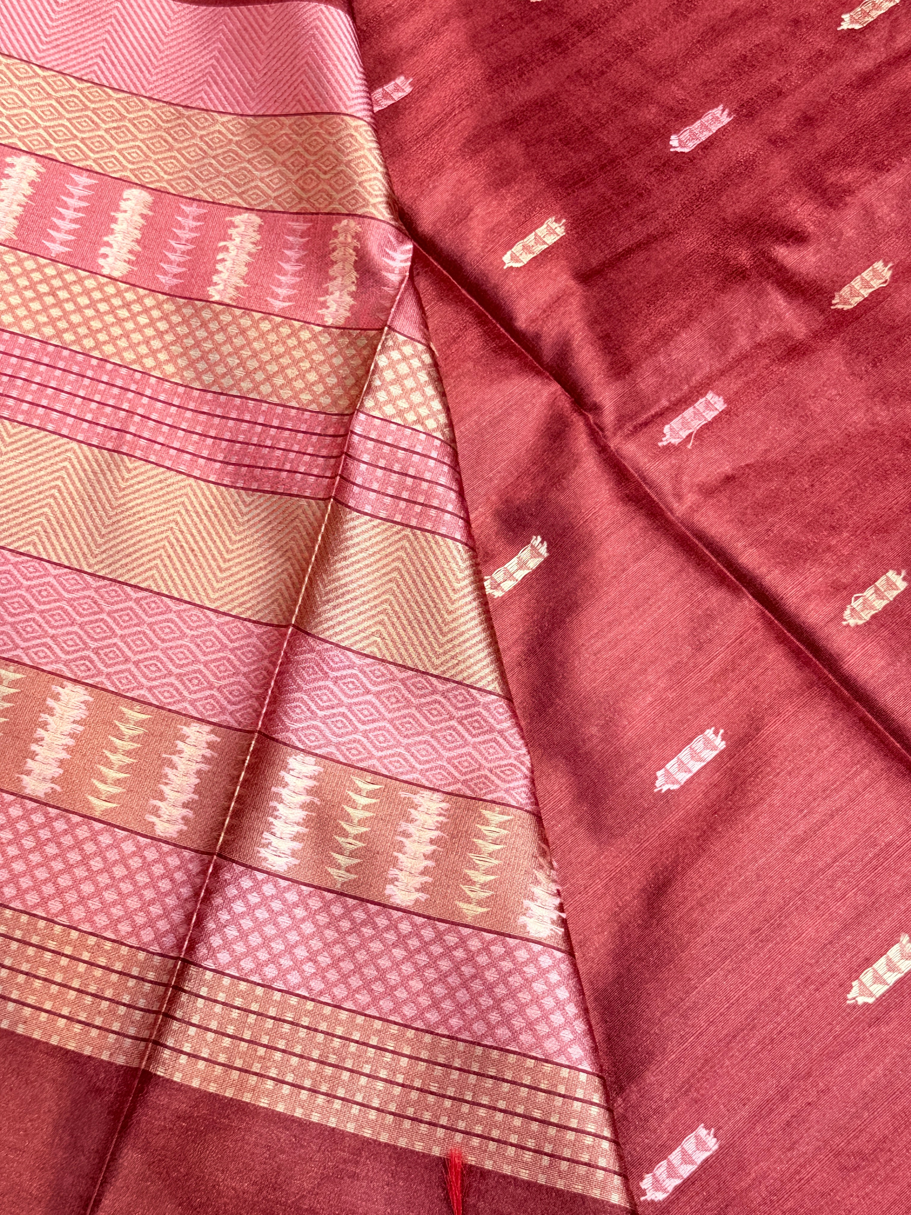 Semi Tussar  Silk
