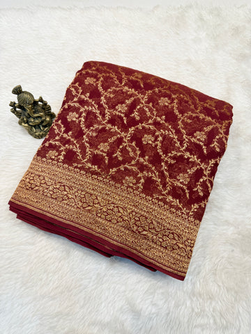 Pure Banaras Chiffon Georgette Jal