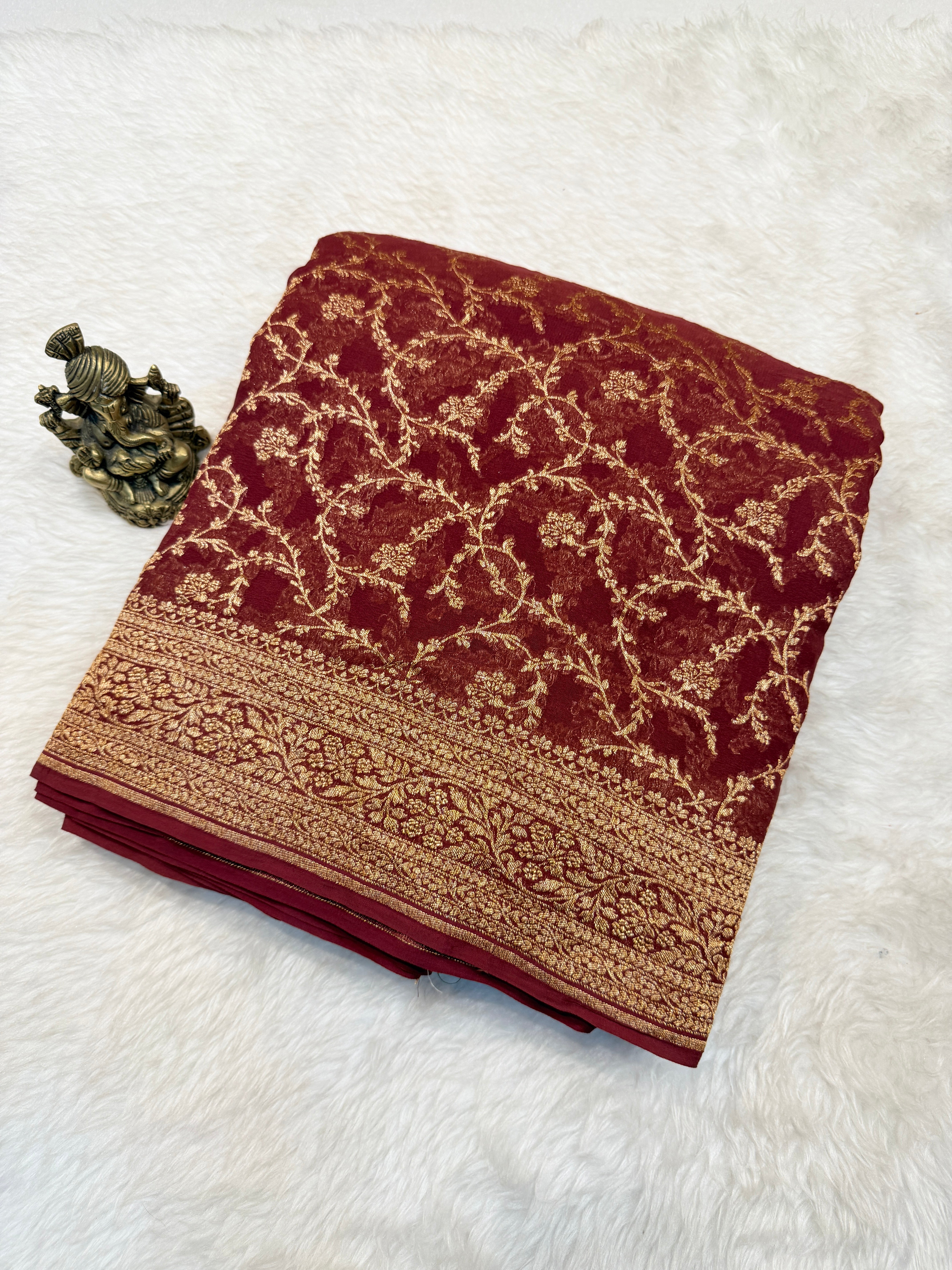 Pure Banaras Chiffon Georgette Jal