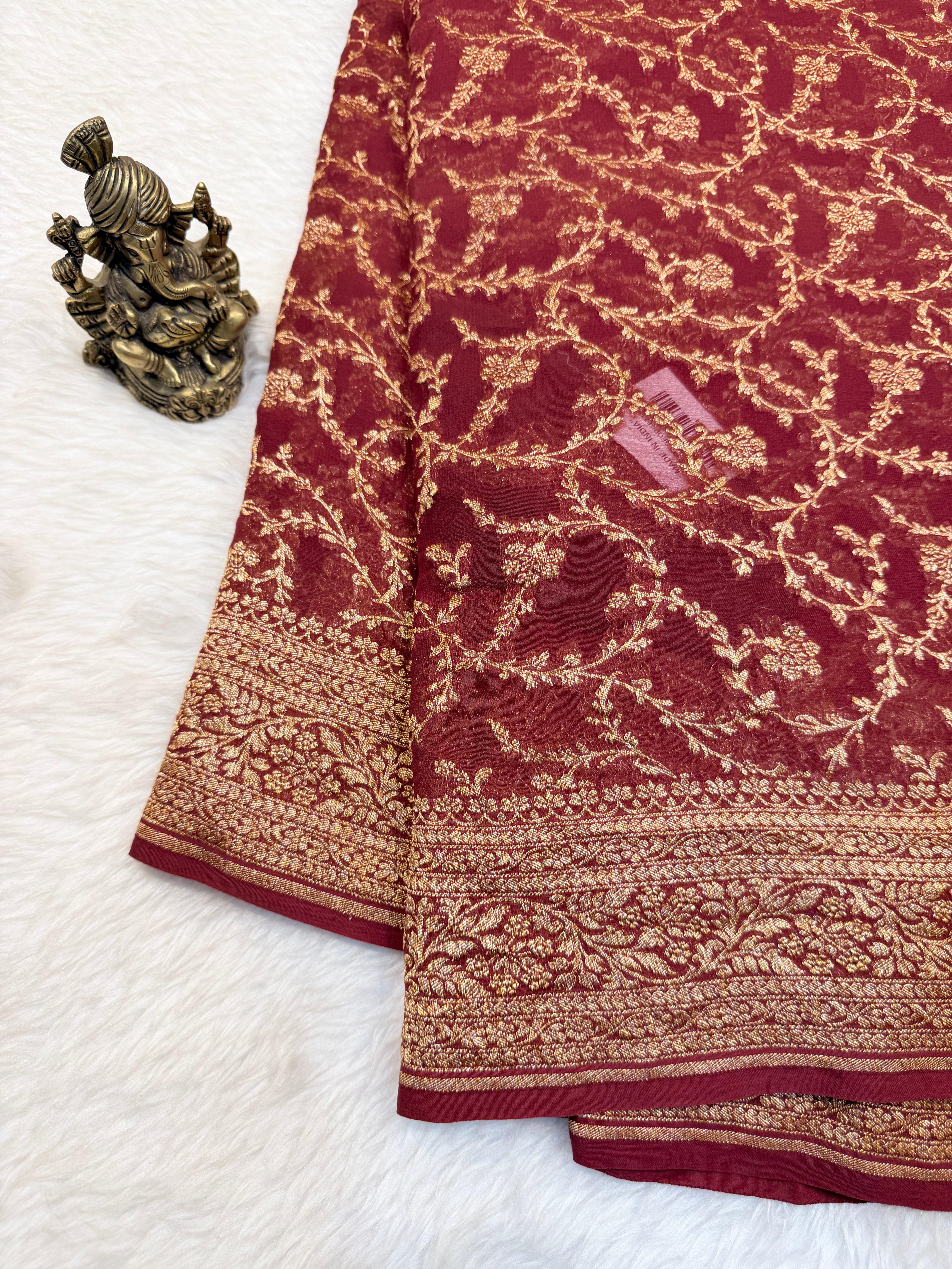 Pure Banaras Chiffon Georgette Jal