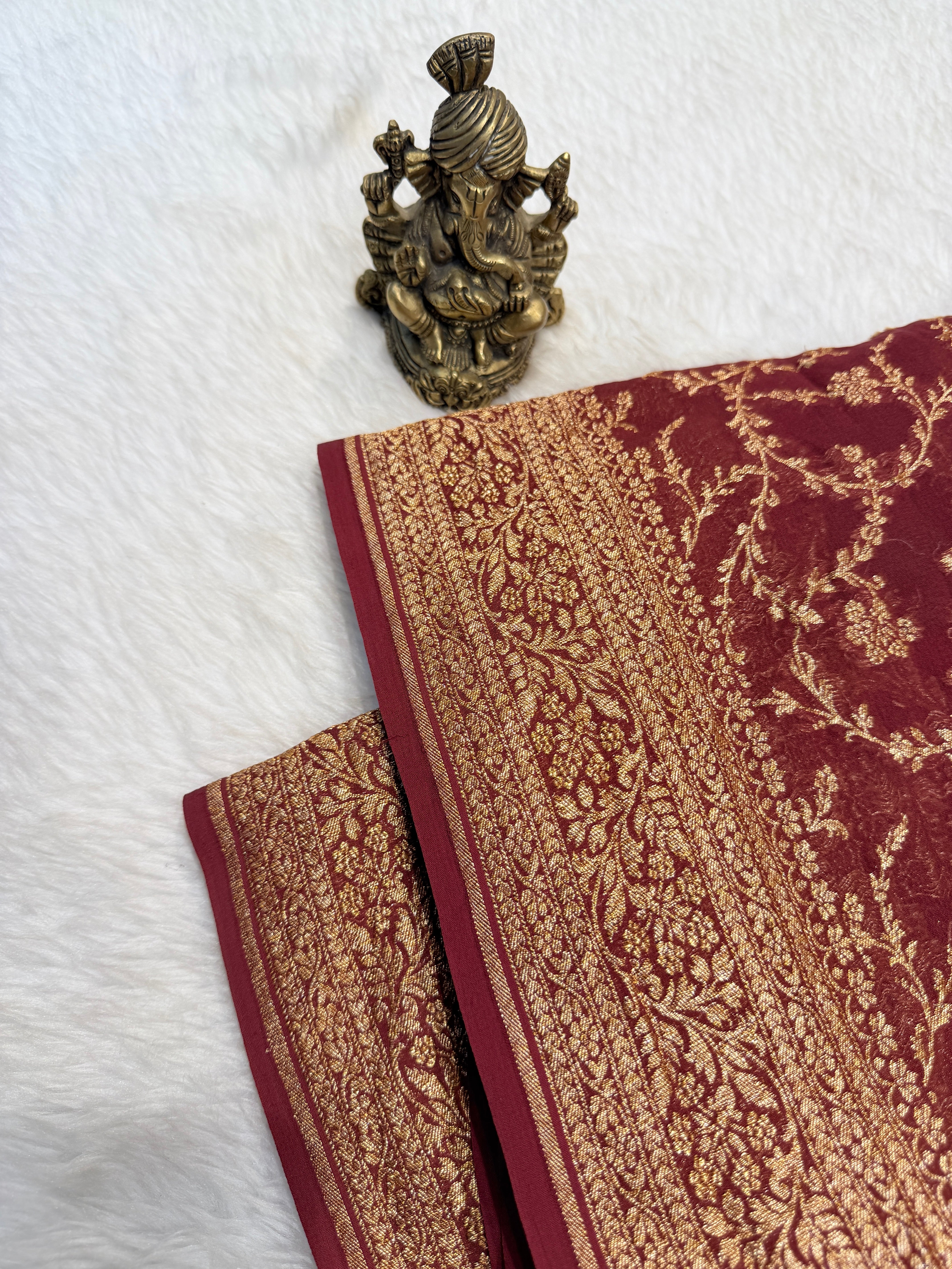 Pure Banaras Chiffon Georgette Jal