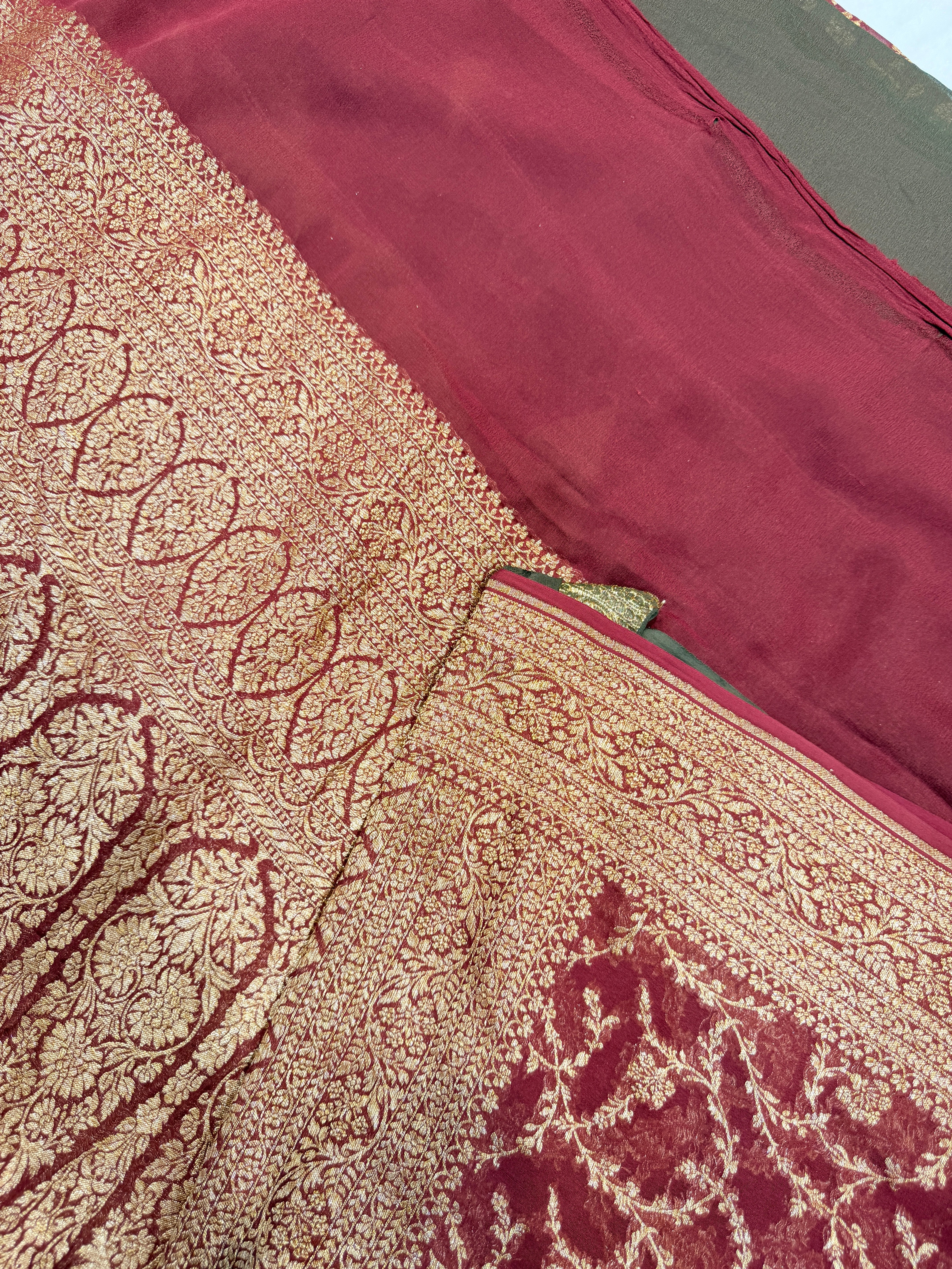 Pure Banaras Chiffon Georgette Jal