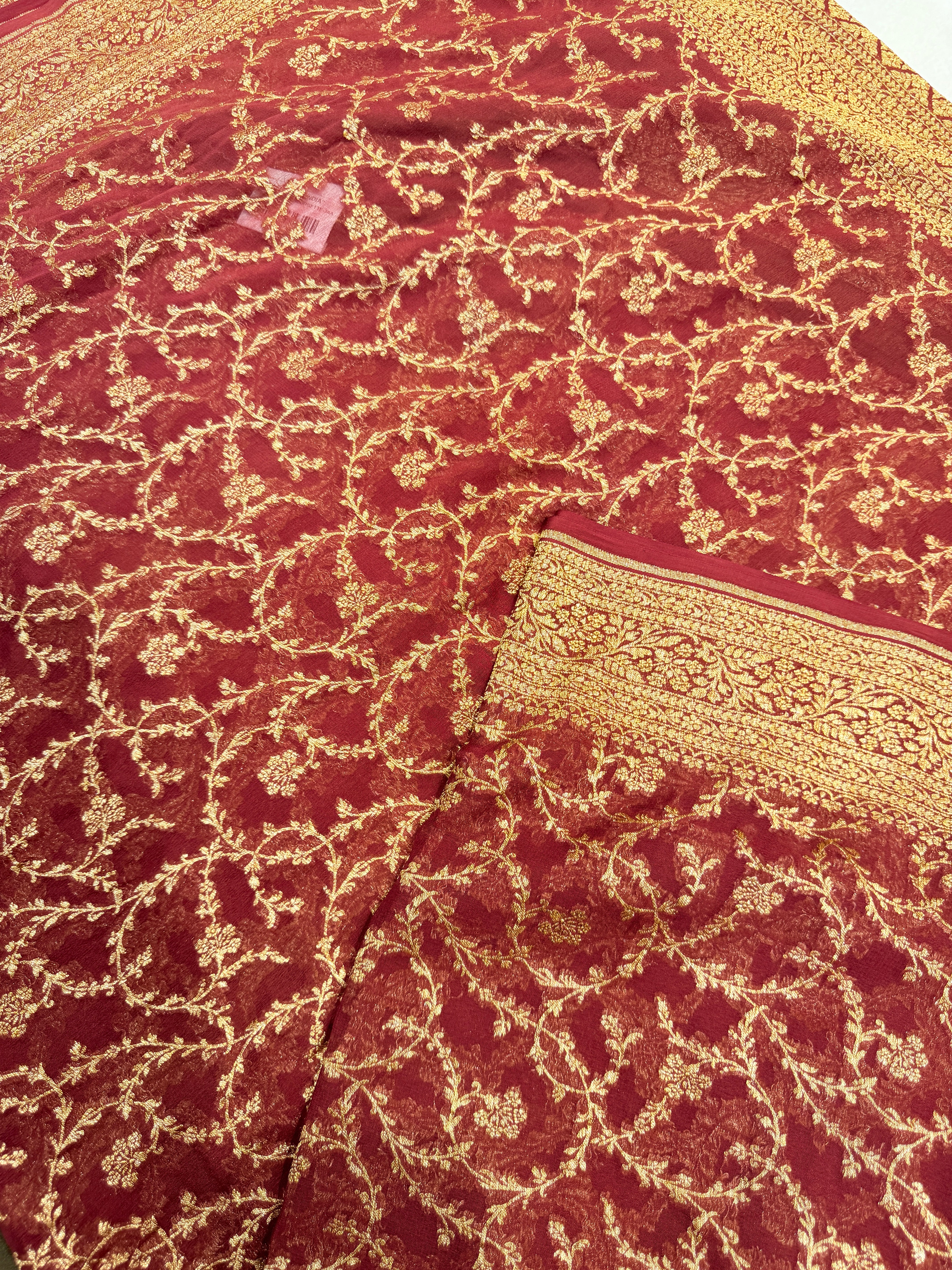 Pure Banaras Chiffon Georgette Jal