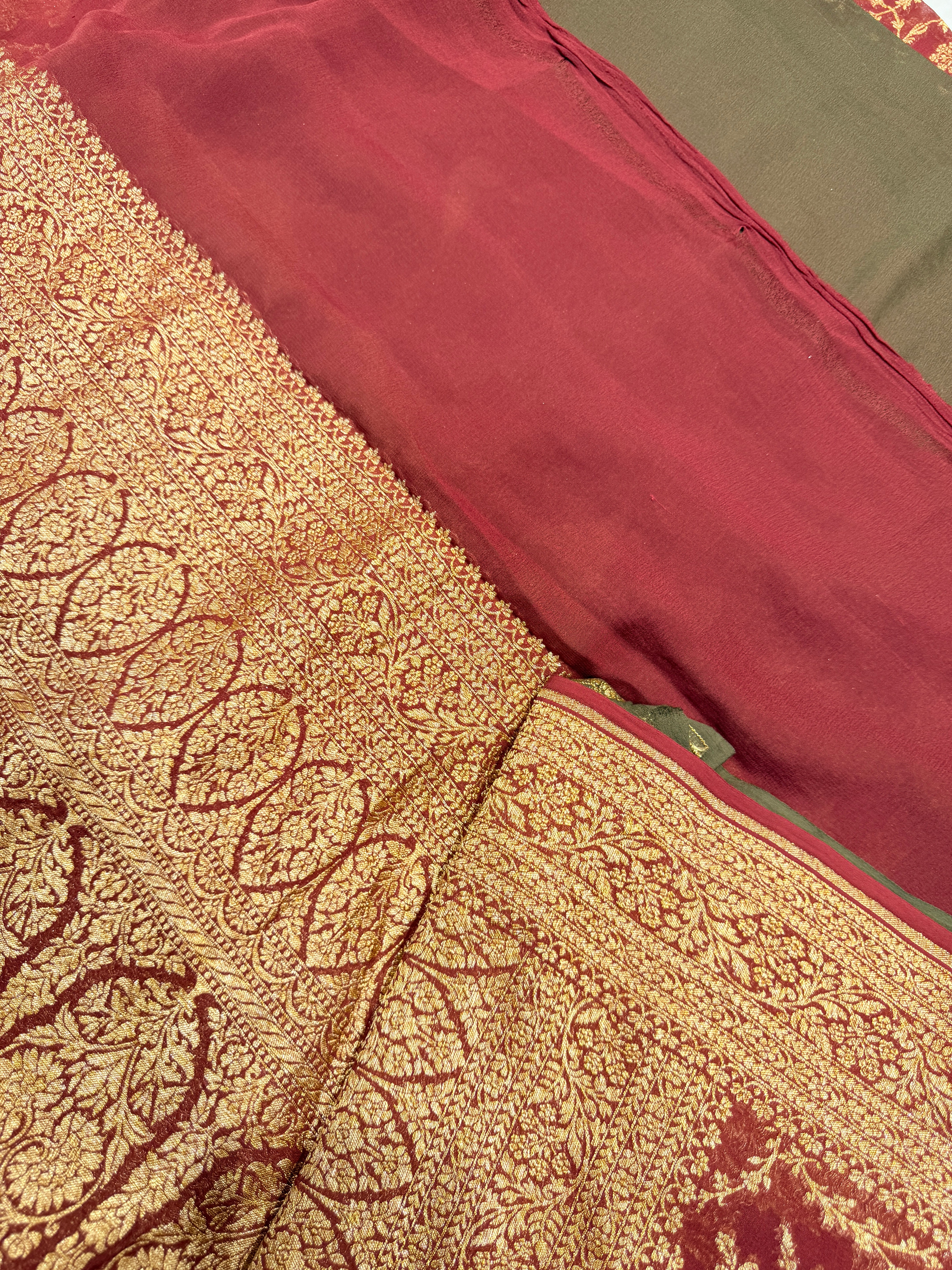 Pure Banaras Chiffon Georgette Jal