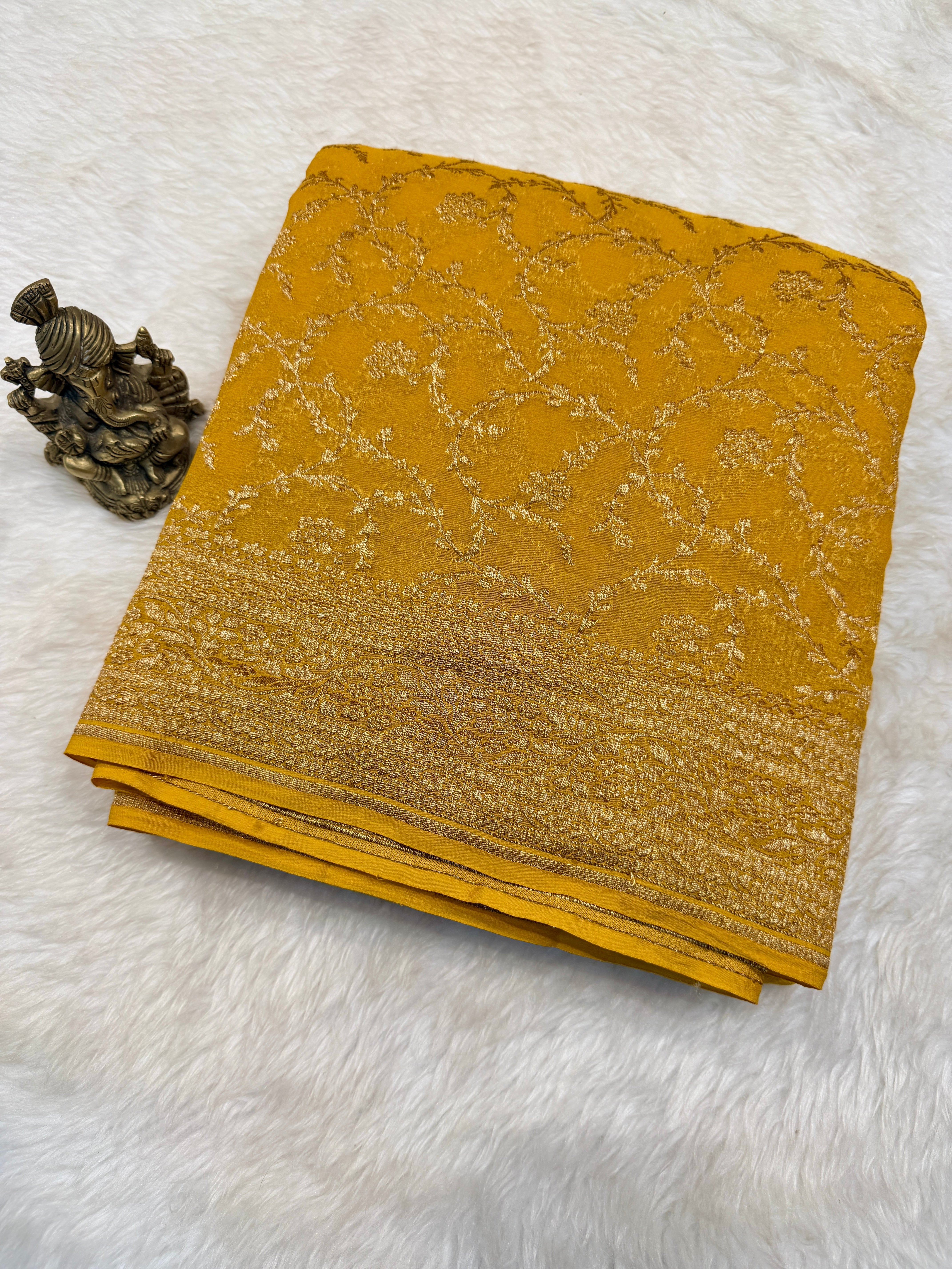 Pure Banaras Chiffon Georgette Jal