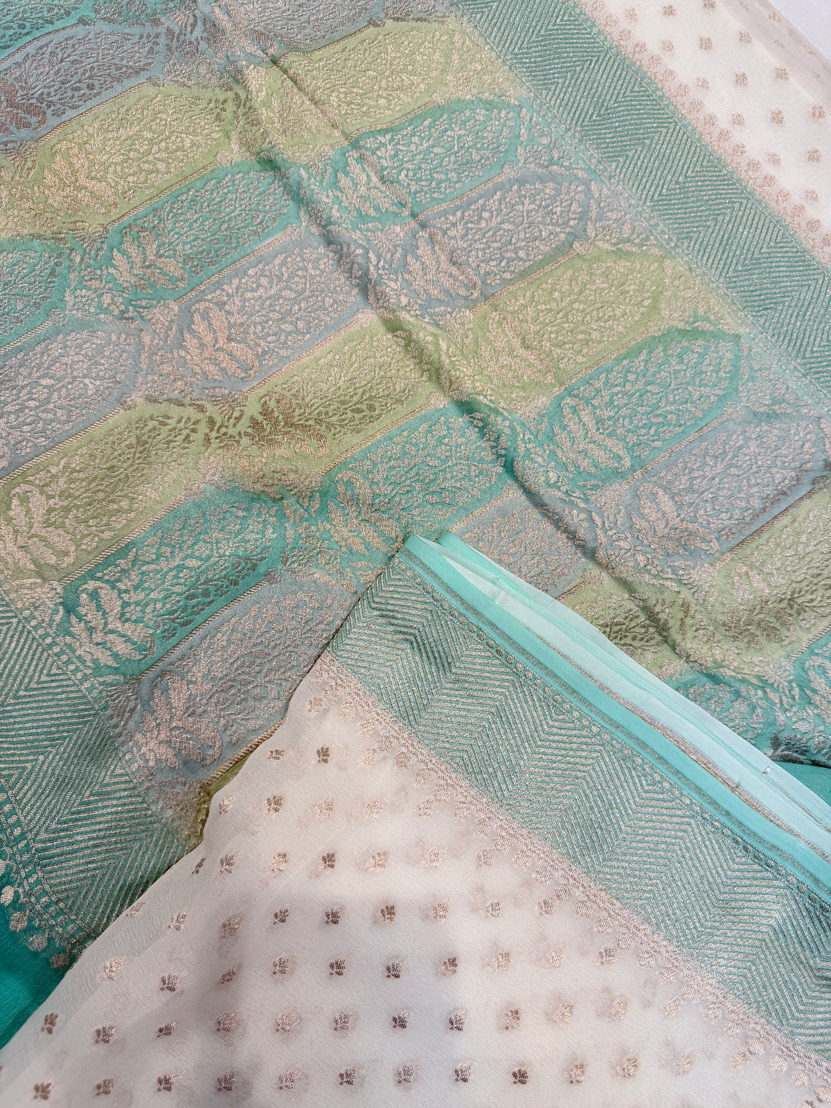 Pure Banaras Chiffon Georgette