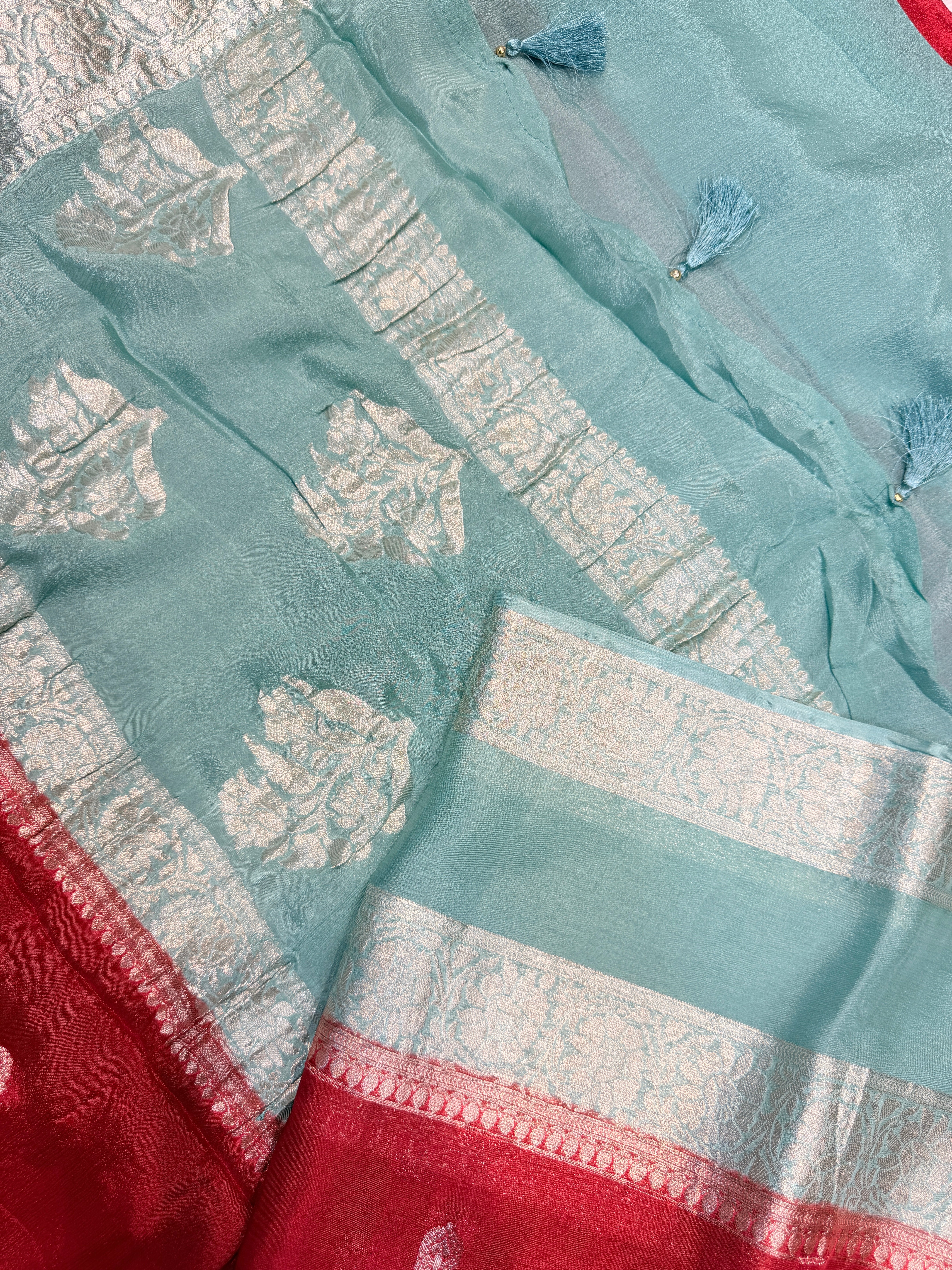 Chinnon Silk Crepe Bentex-Red