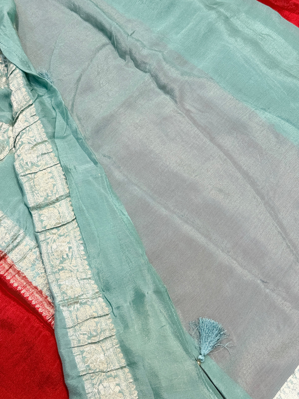 Chinnon Silk Crepe Bentex-Red