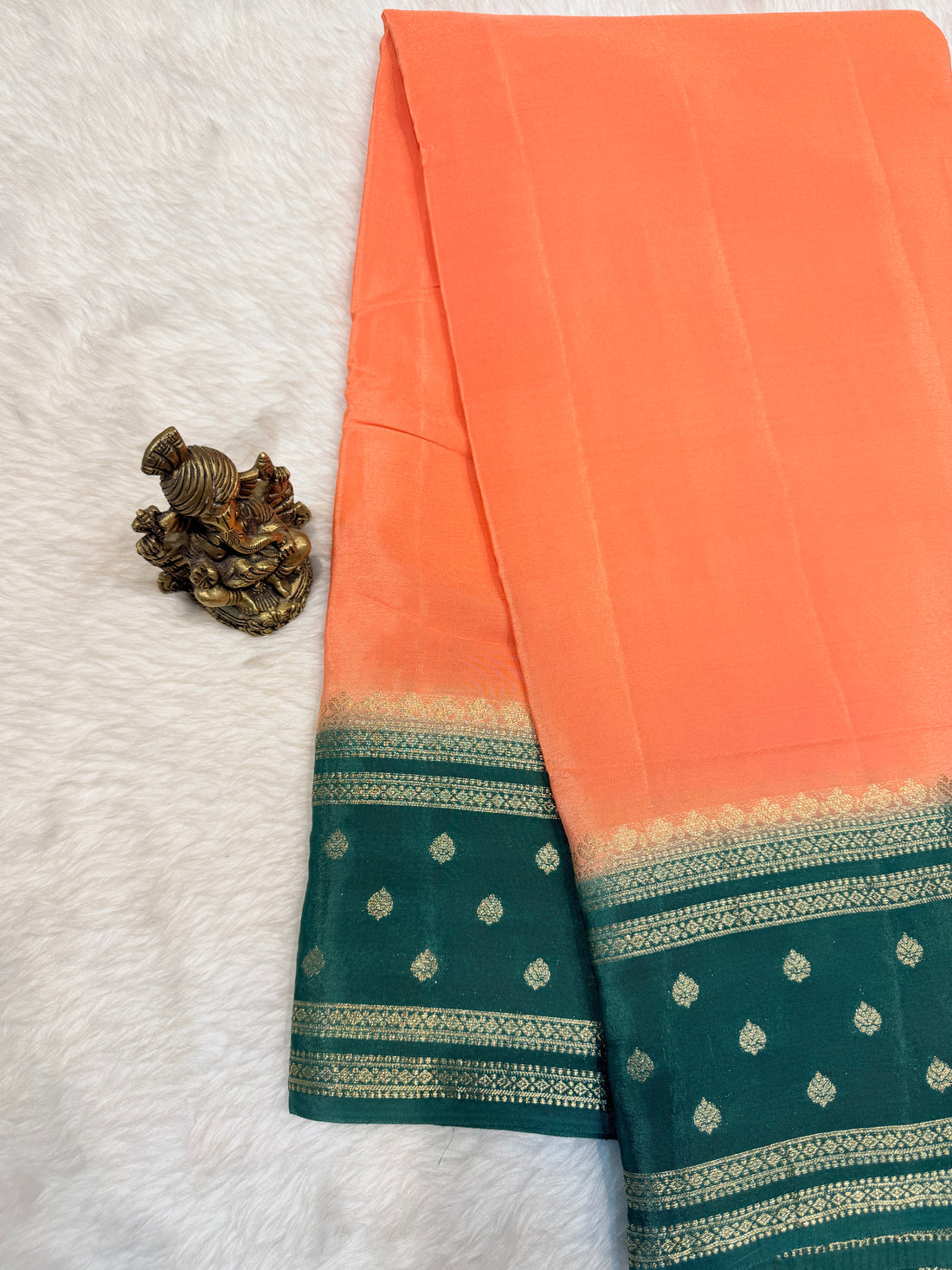 Chiffon Georgette Contrast