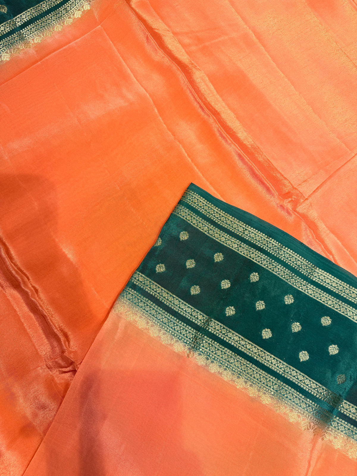 Chiffon Georgette Contrast