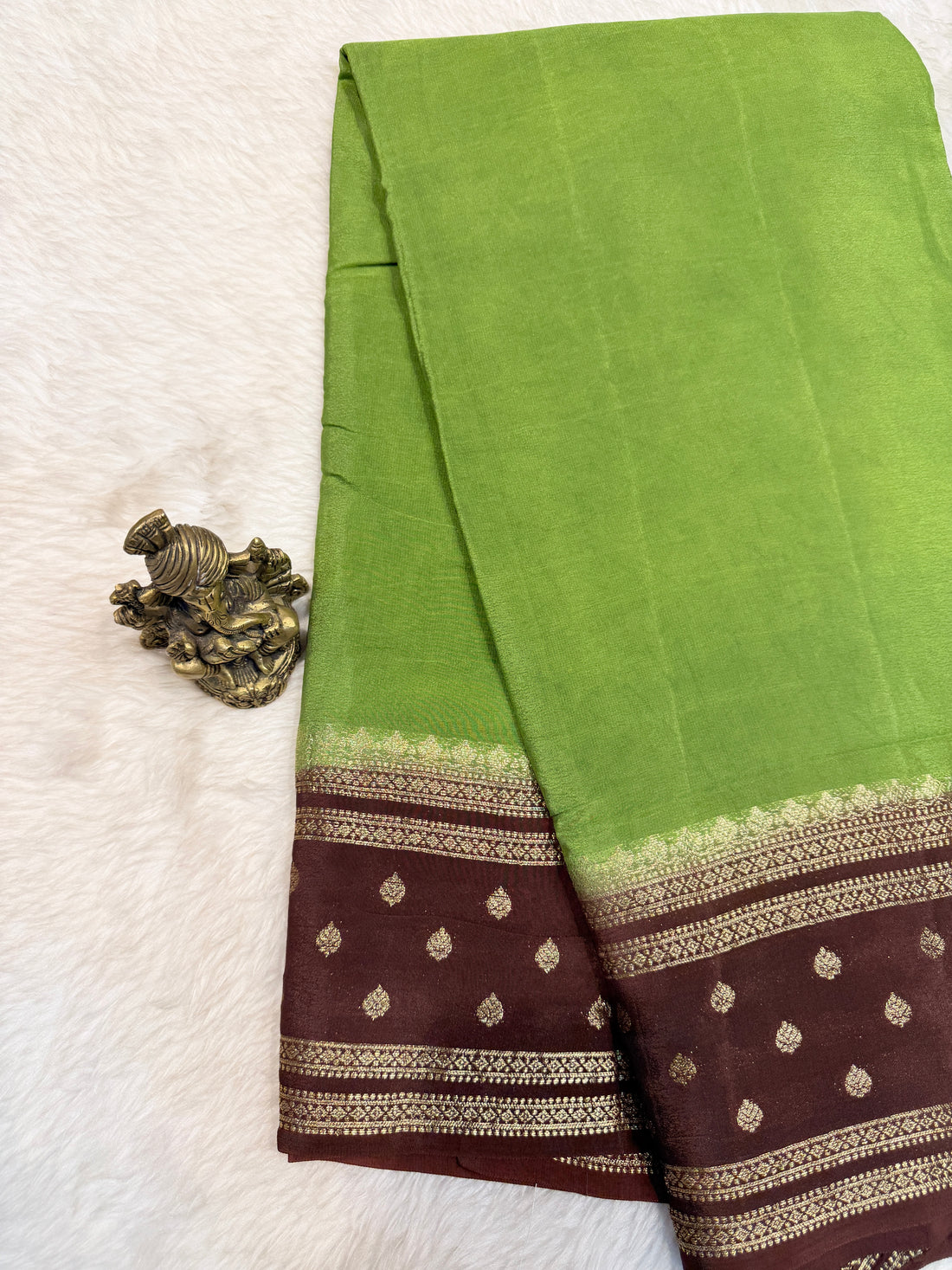 Chiffon Georgette Contrast