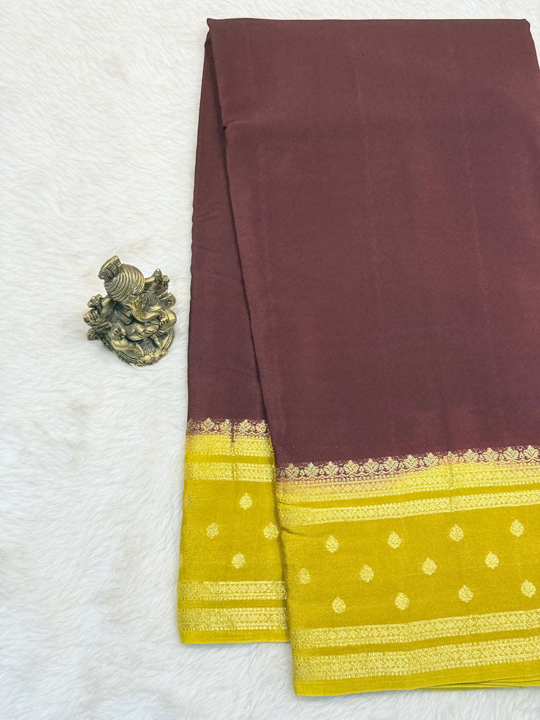 Chiffon Georgette Contrast