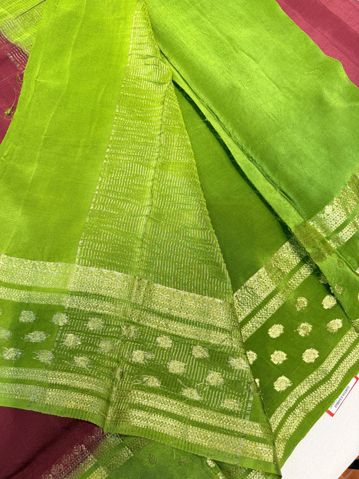 Chiffon Georgette Contrast