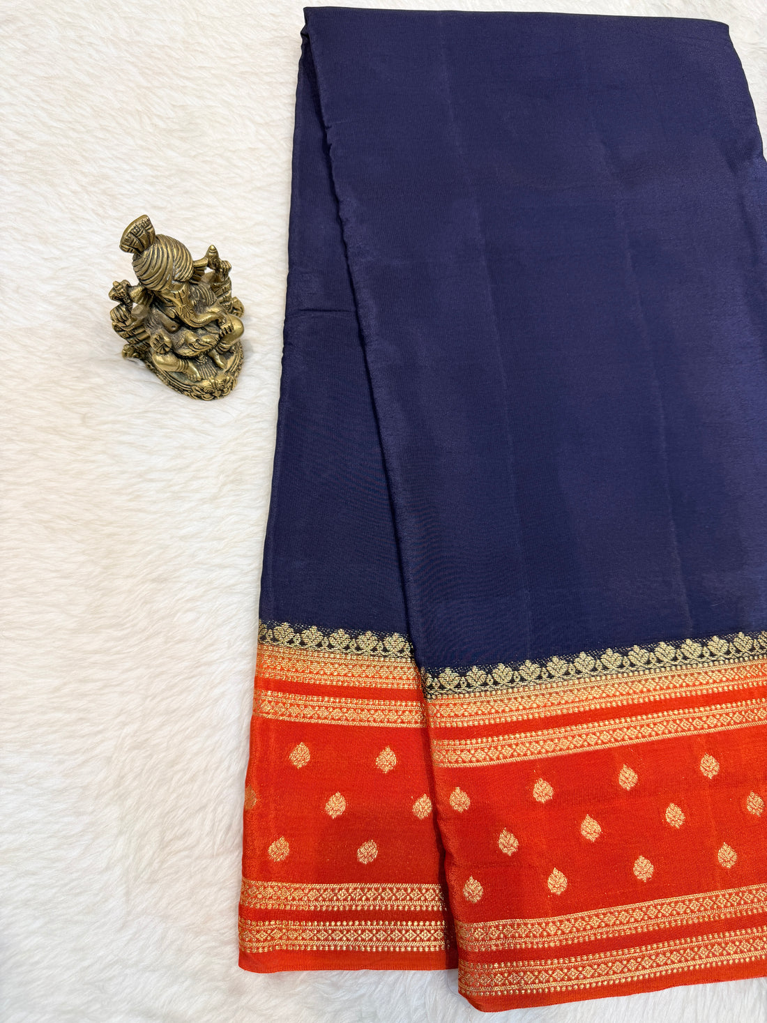 Chiffon Georgette Contrast