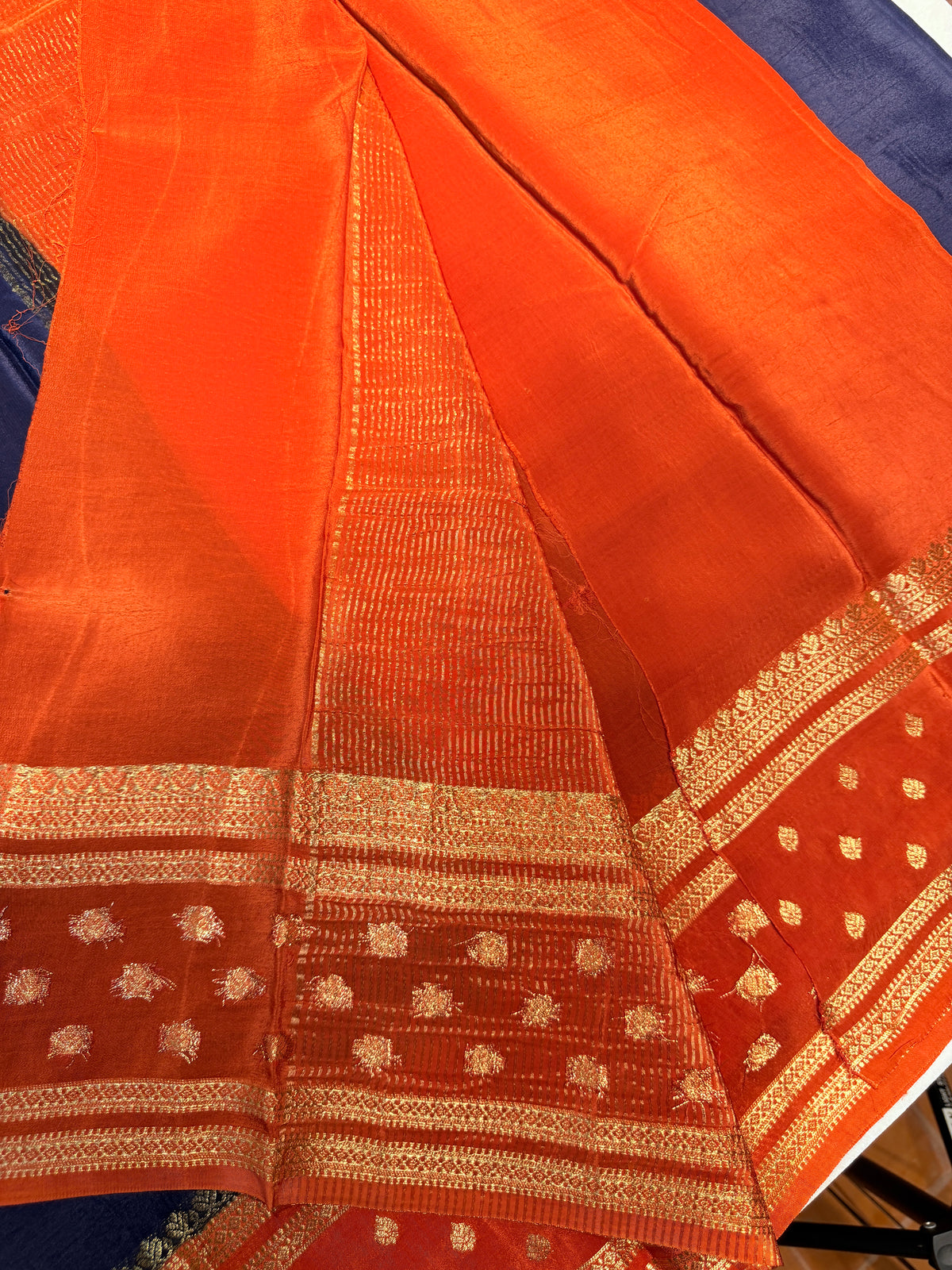 Chiffon Georgette Contrast