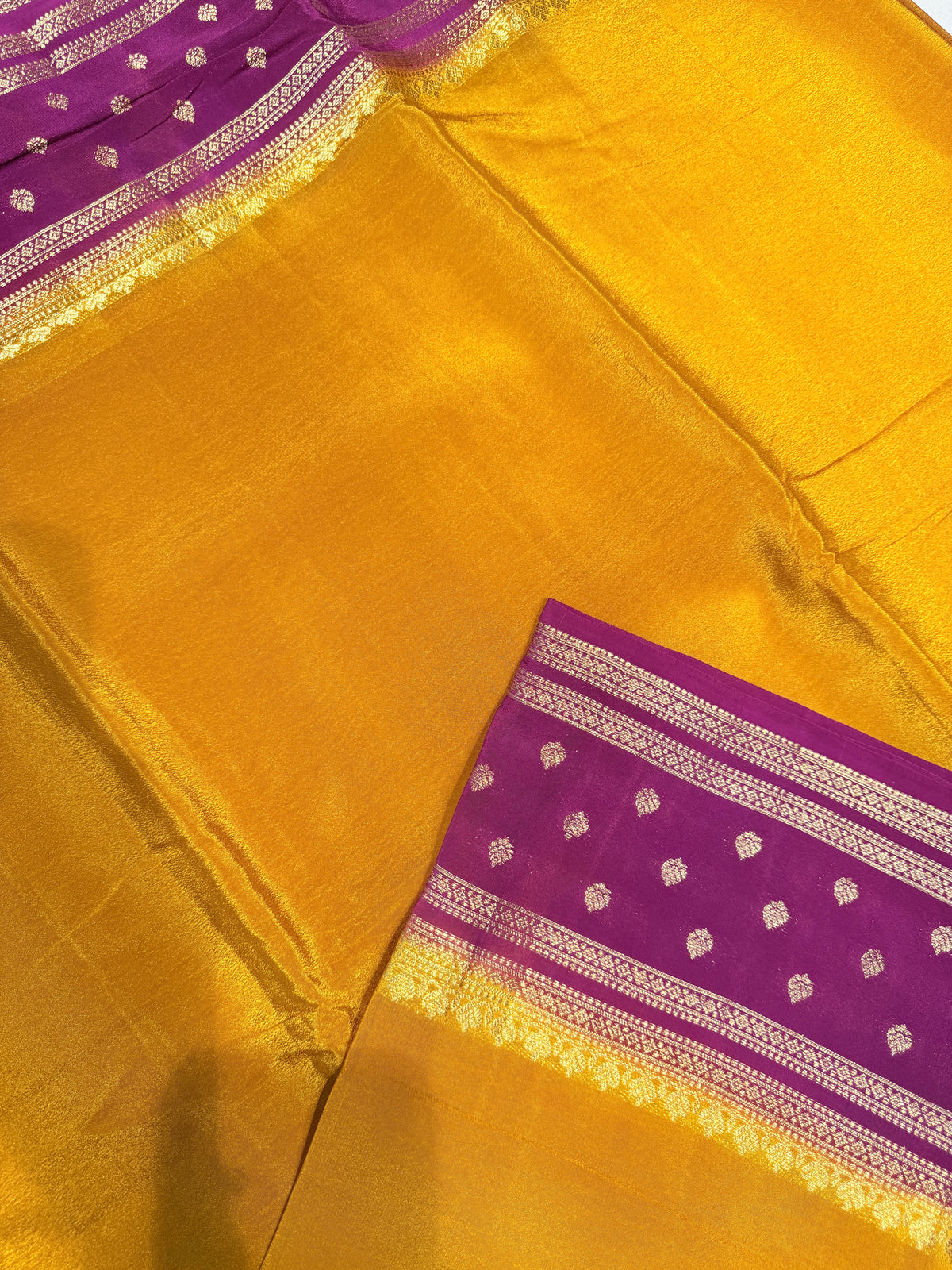 Chiffon Georgette Contrast