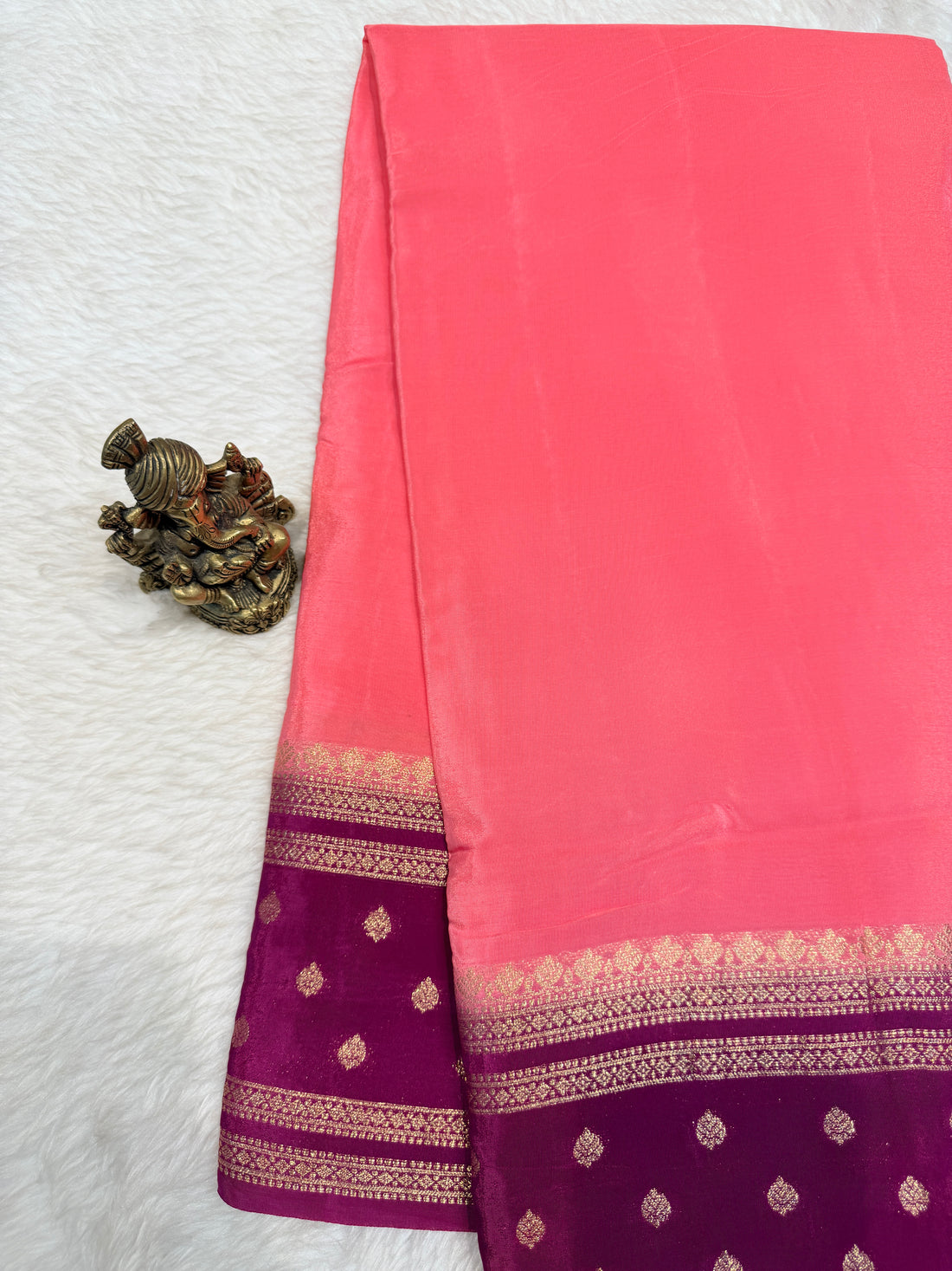Chiffon Georgette Contrast