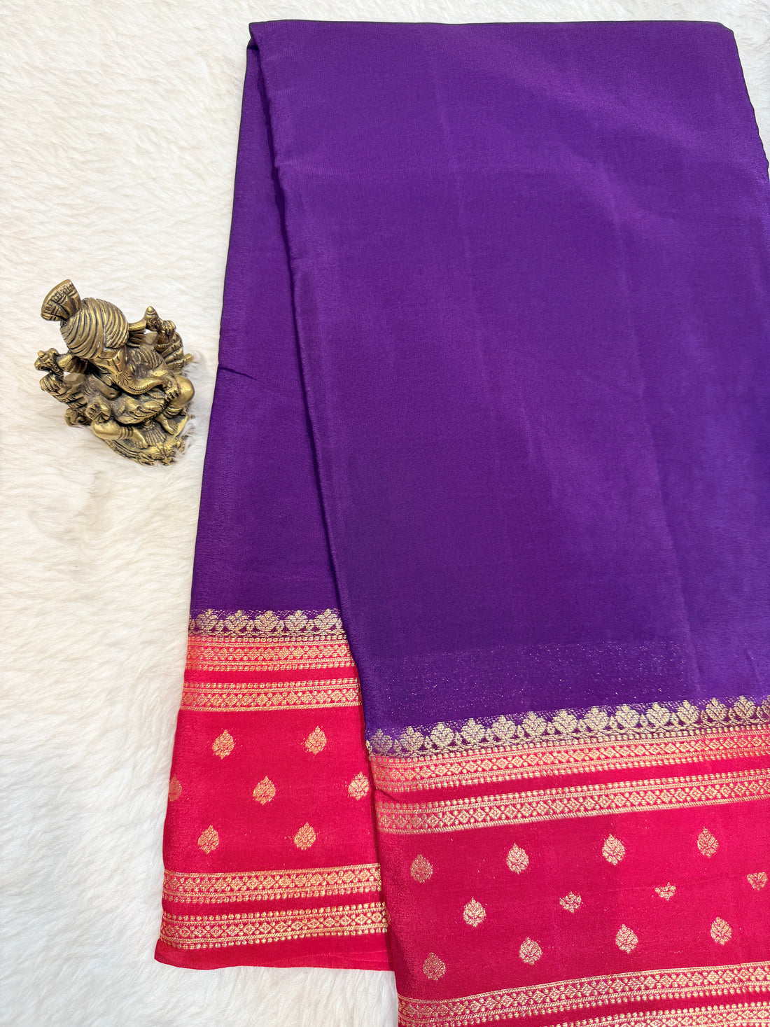 Chiffon Georgette Contrast