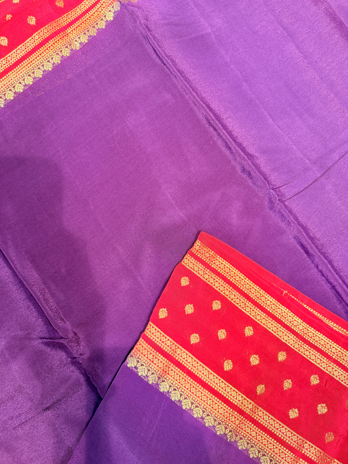 Chiffon Georgette Contrast