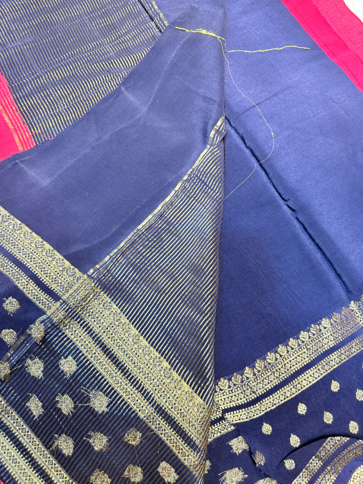 Chiffon Georgette Contrast