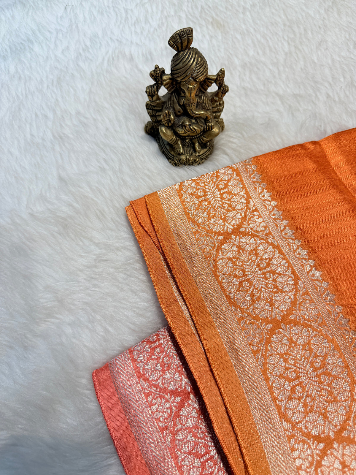 Banaras Raw Silk Multi shades