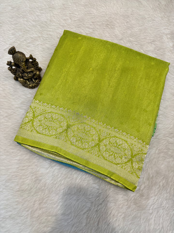 Banaras Raw Silk Multi shades