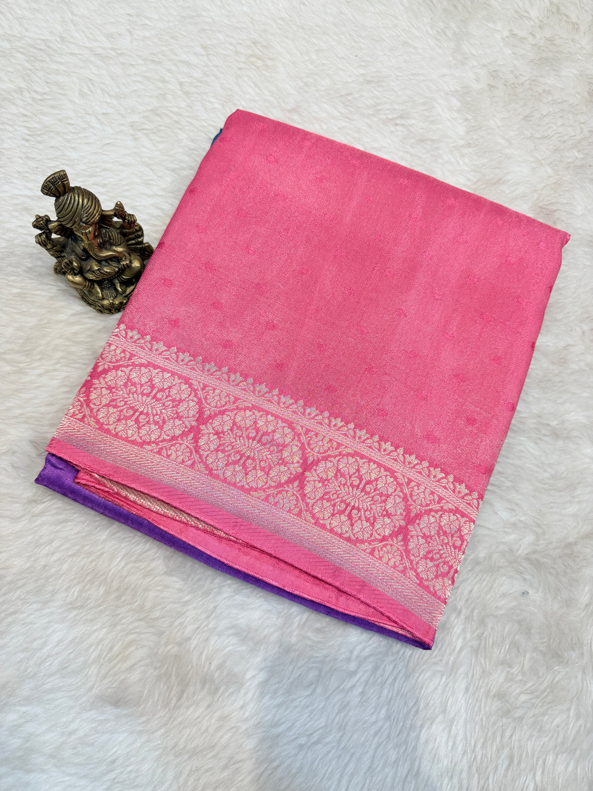 Banaras Raw Silk Multi shades