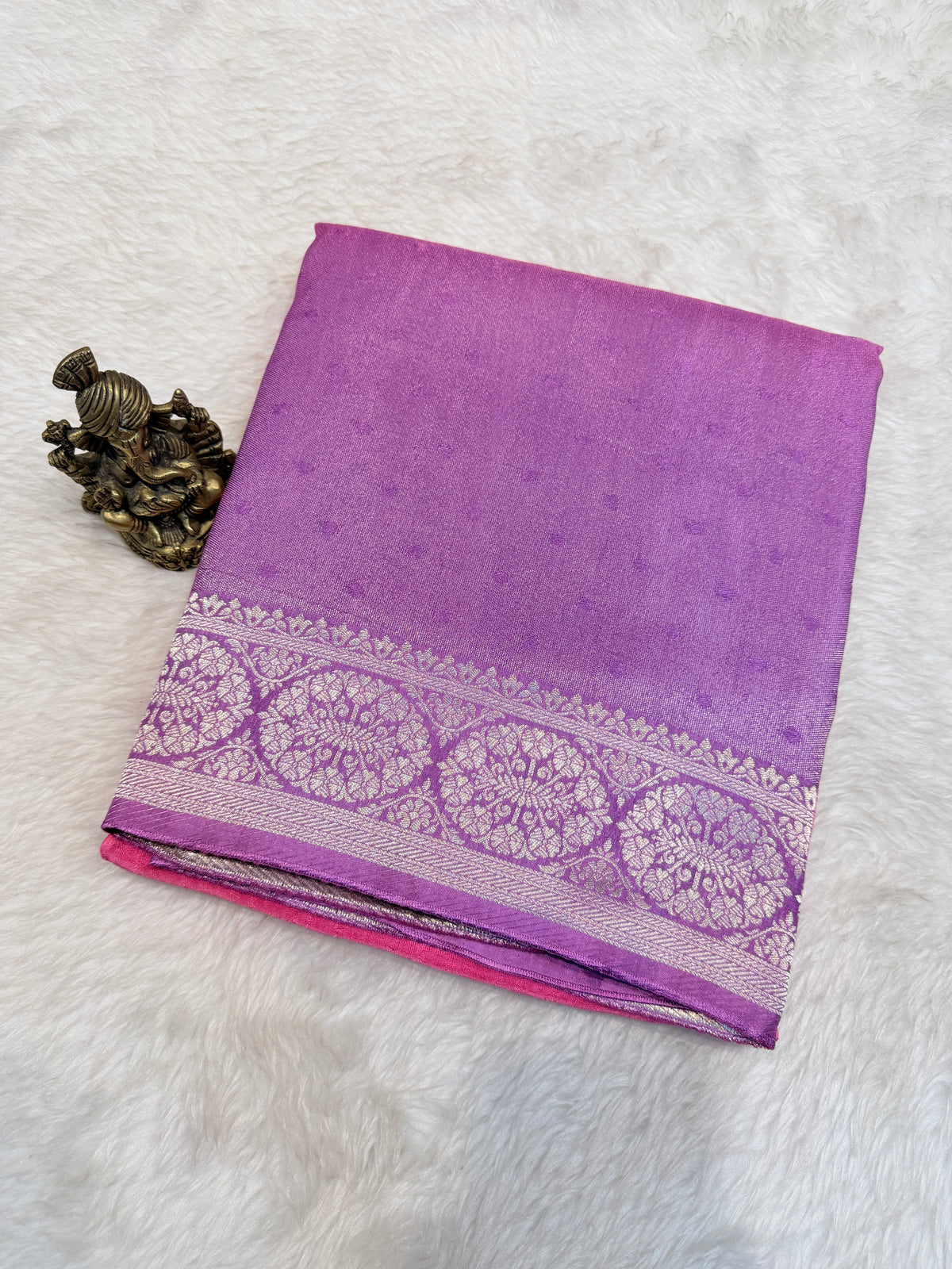 Banaras Raw Silk Multi shades
