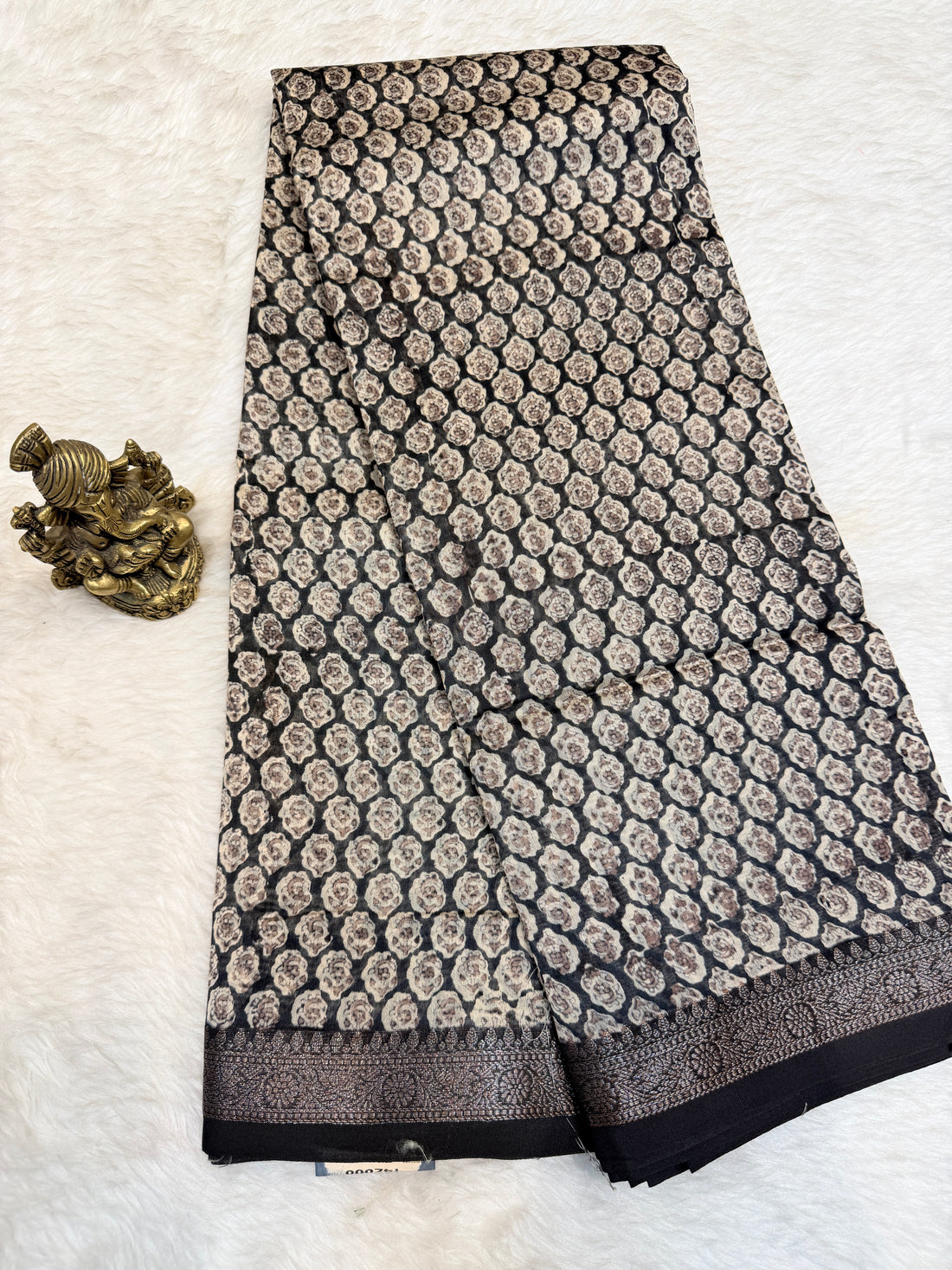 Mul Chanderi SILK Zari Border