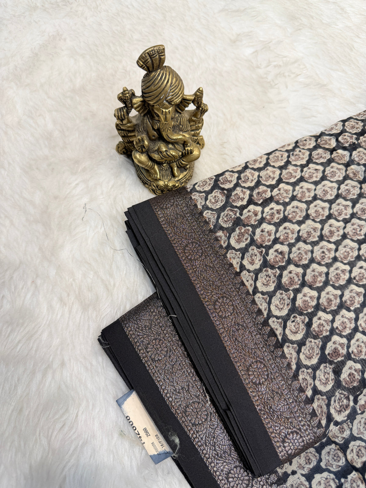 Mul Chanderi SILK Zari Border