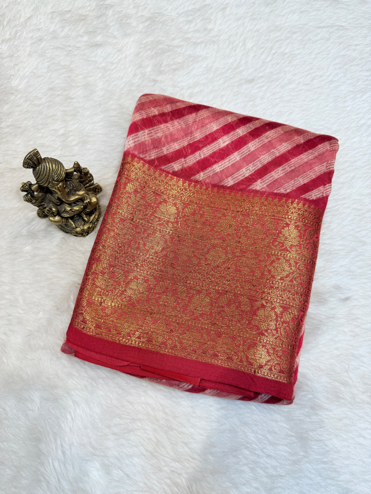 Mul Chanderi SILK Zari Border