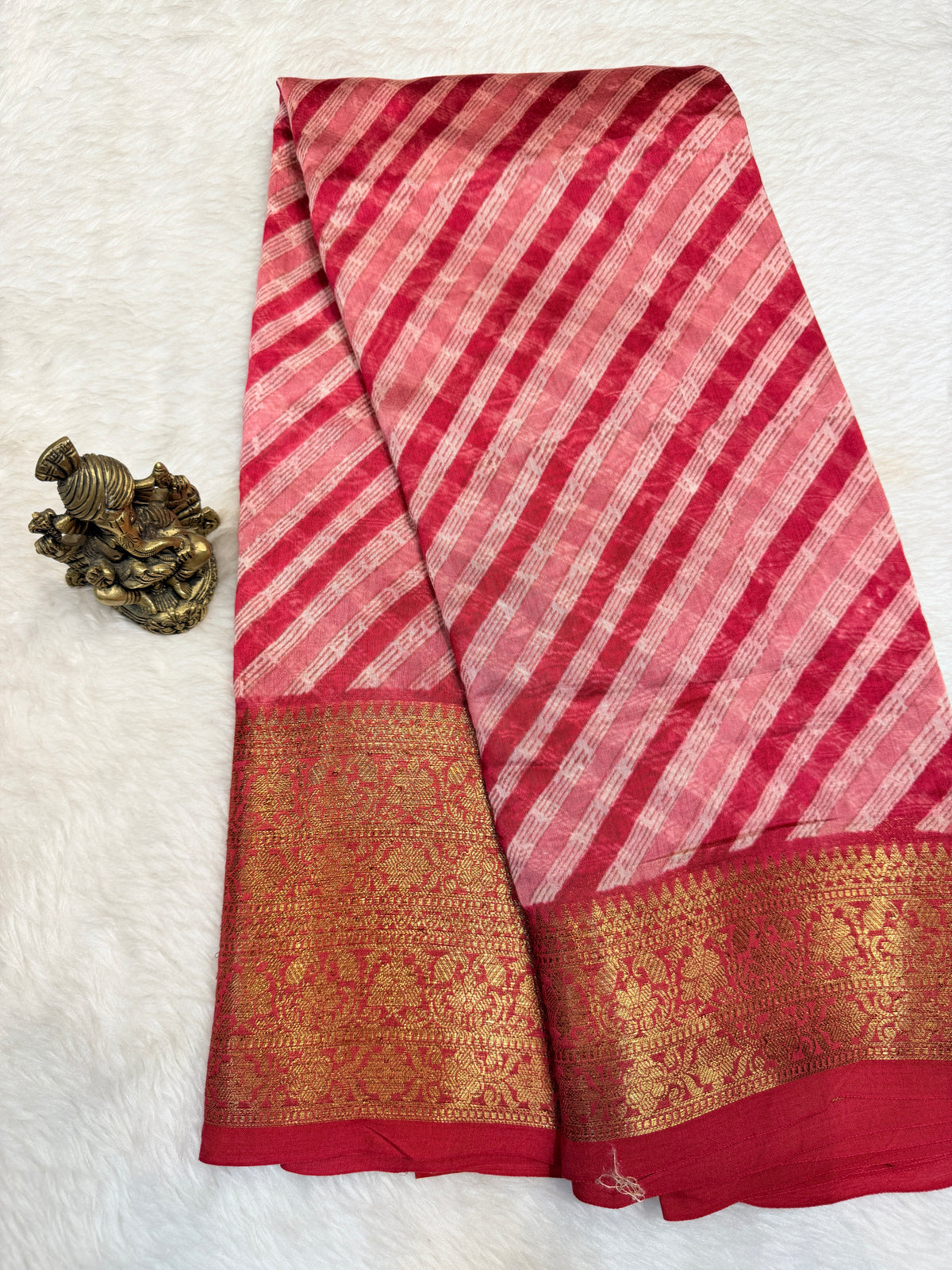 Mul Chanderi SILK Zari Border